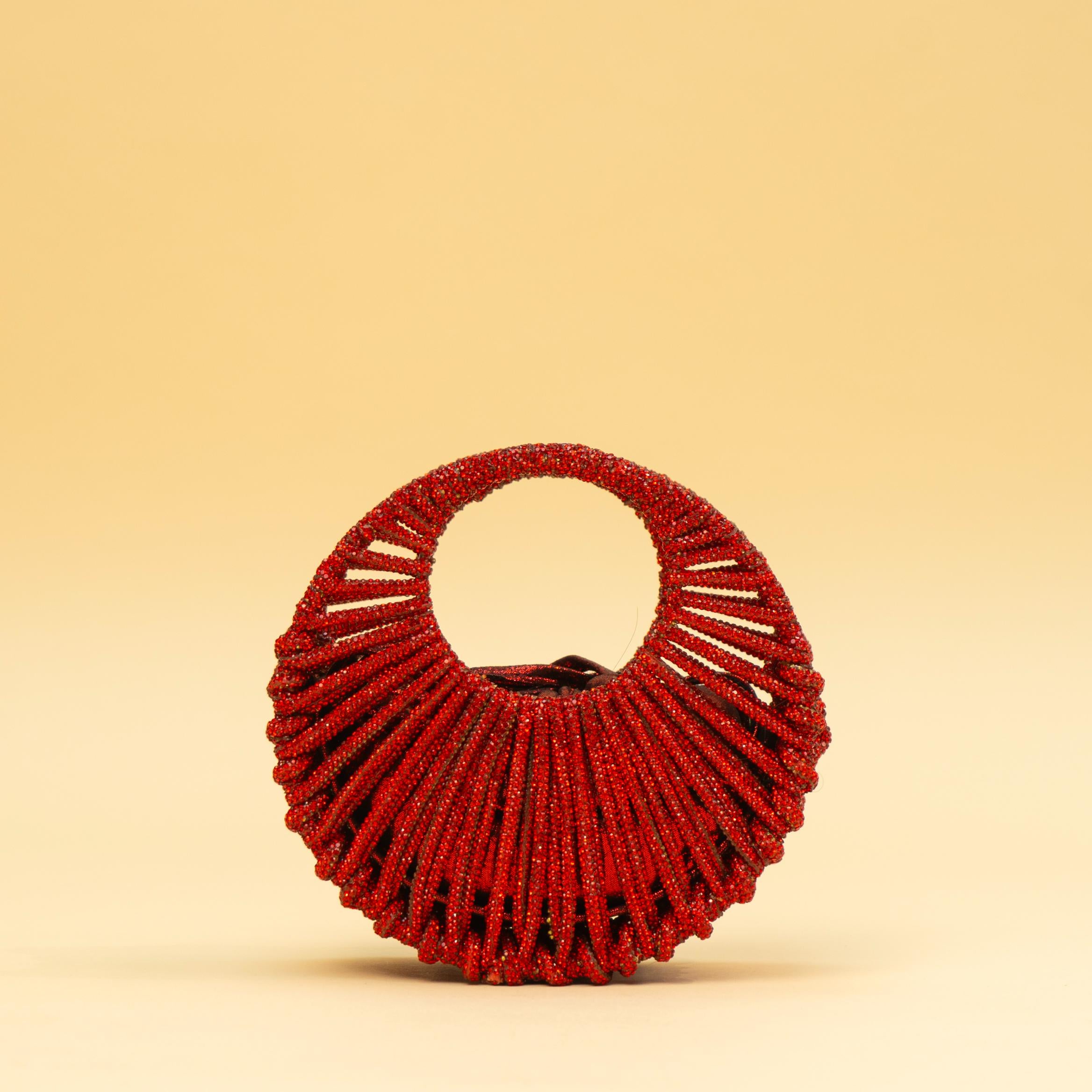 Crimson Glam Minibag