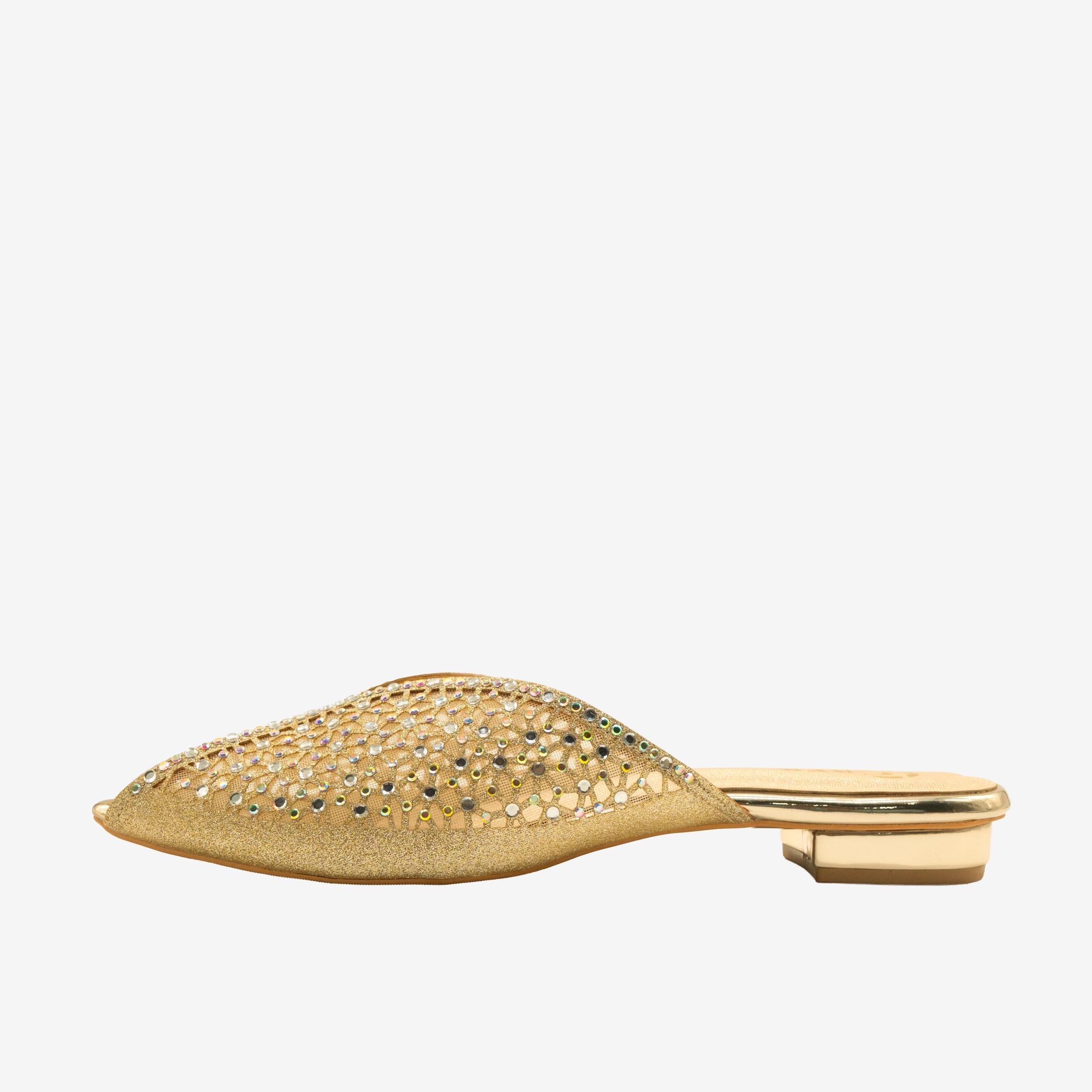 Crystal Comfort Flats