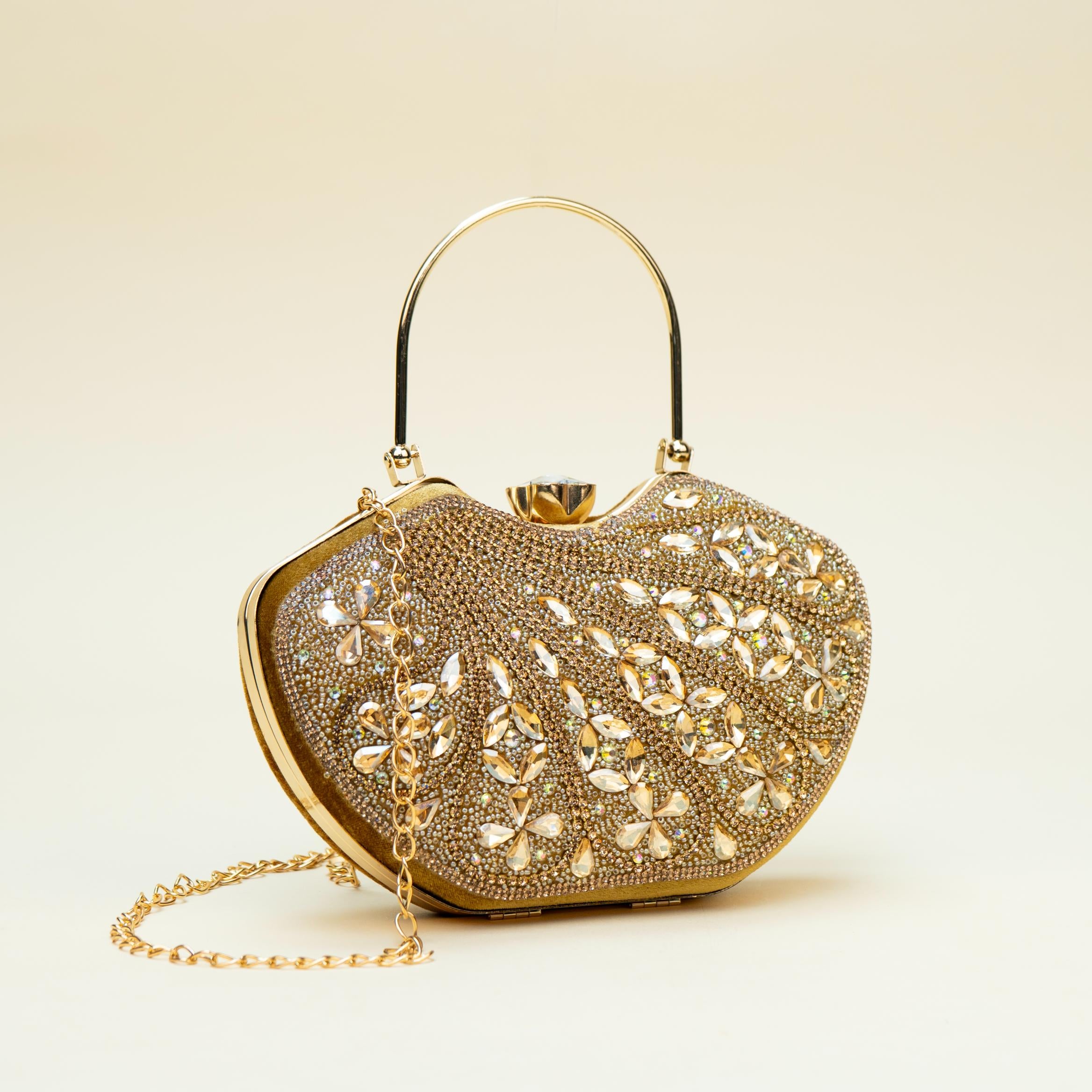 Opulent Chain Handle Bag