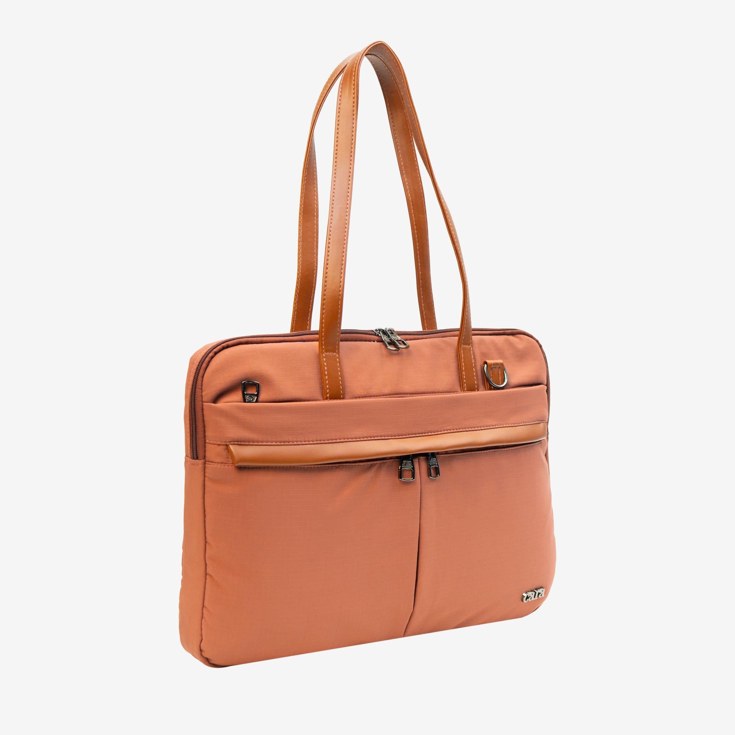 Tri Compartment Luxe Handbag
