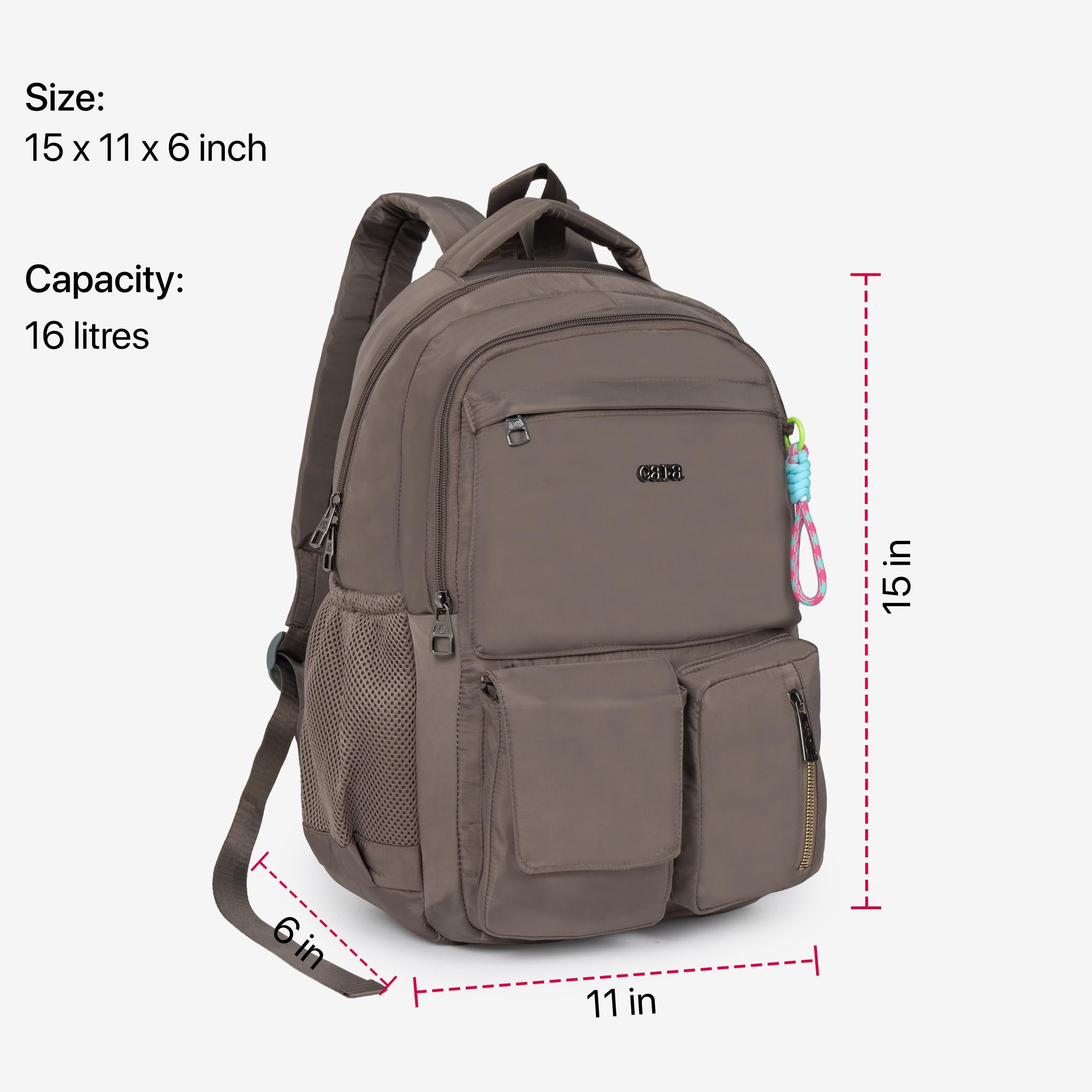 Minimalist Grid Backpack