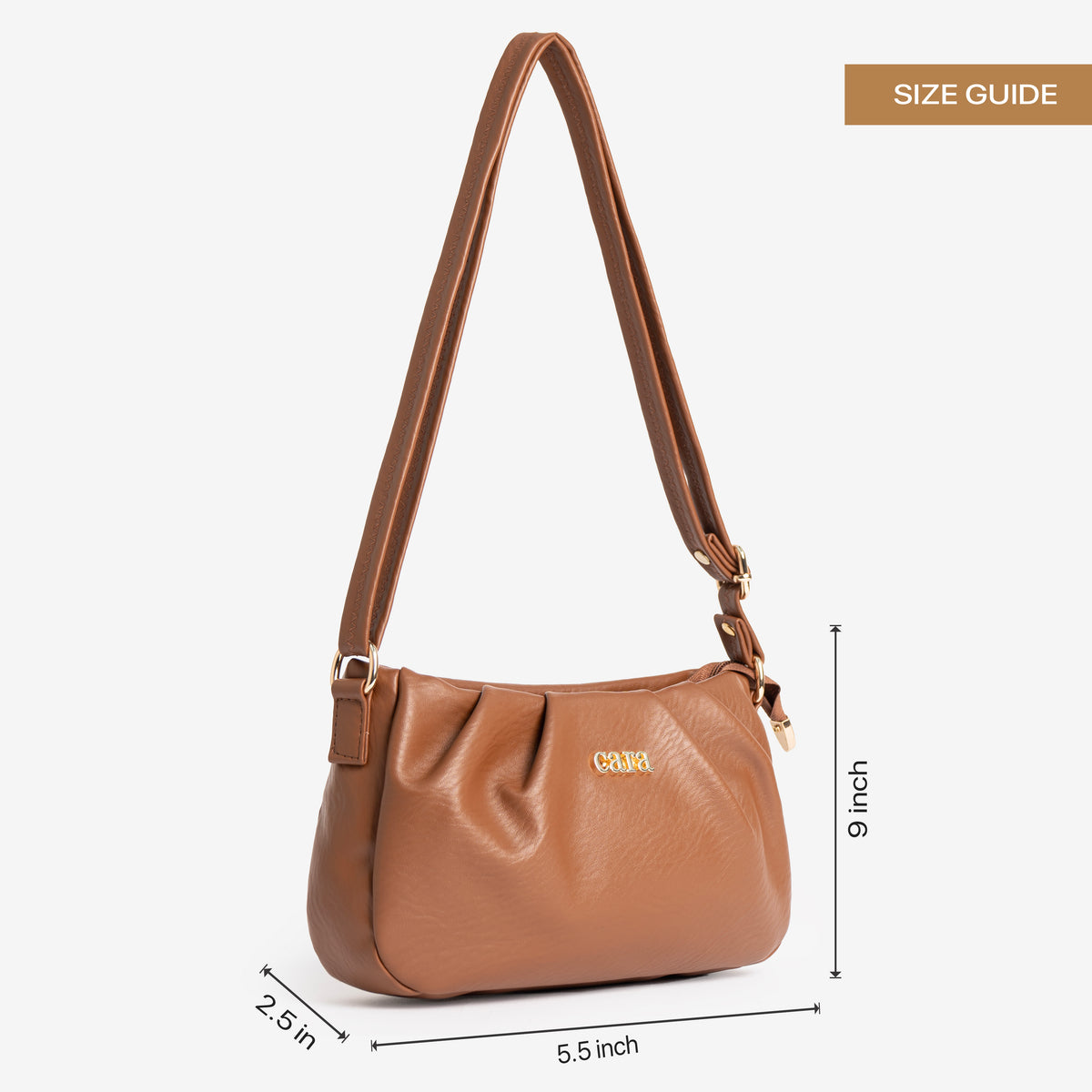 Maia Everyday Ruched Bag