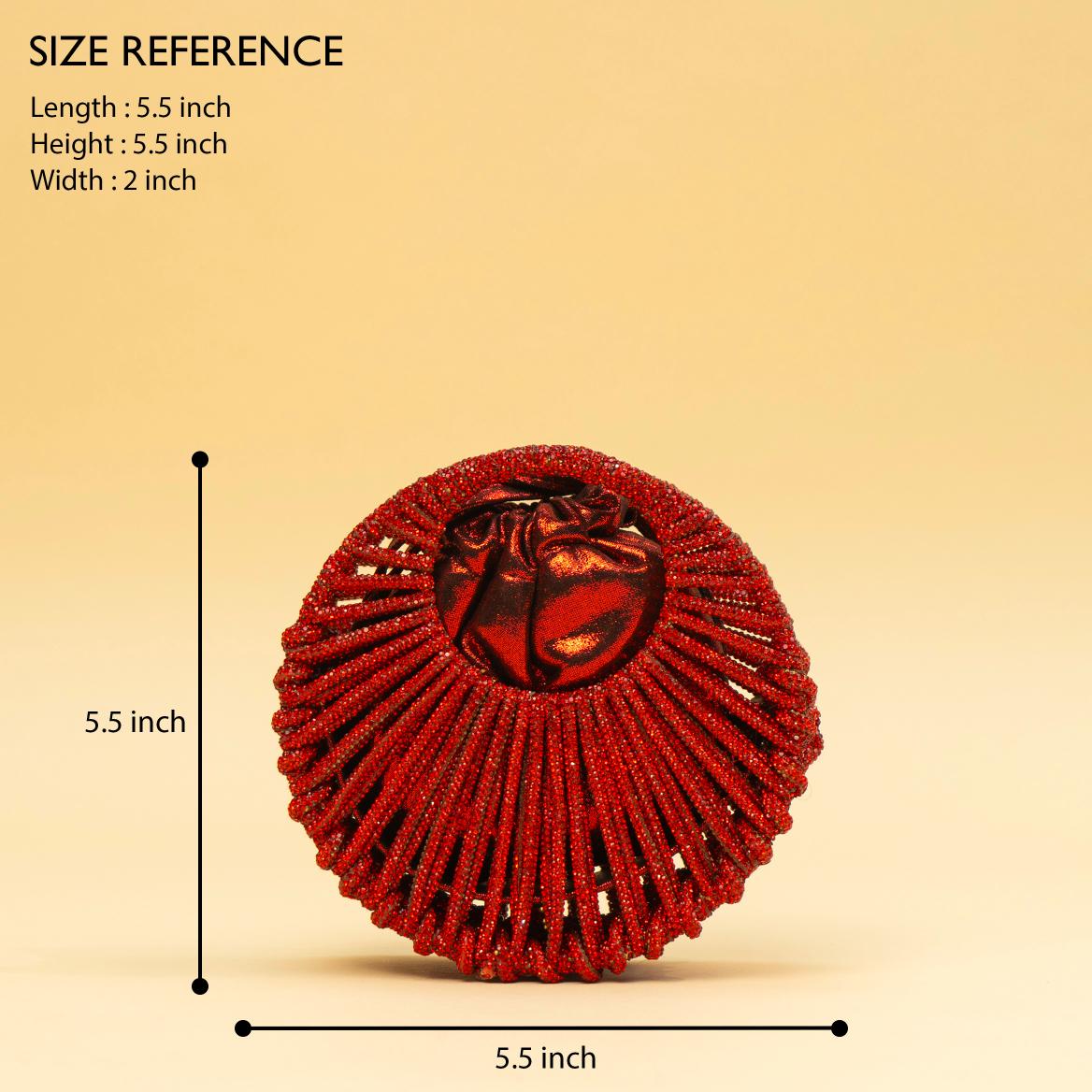 Crimson Glam Minibag