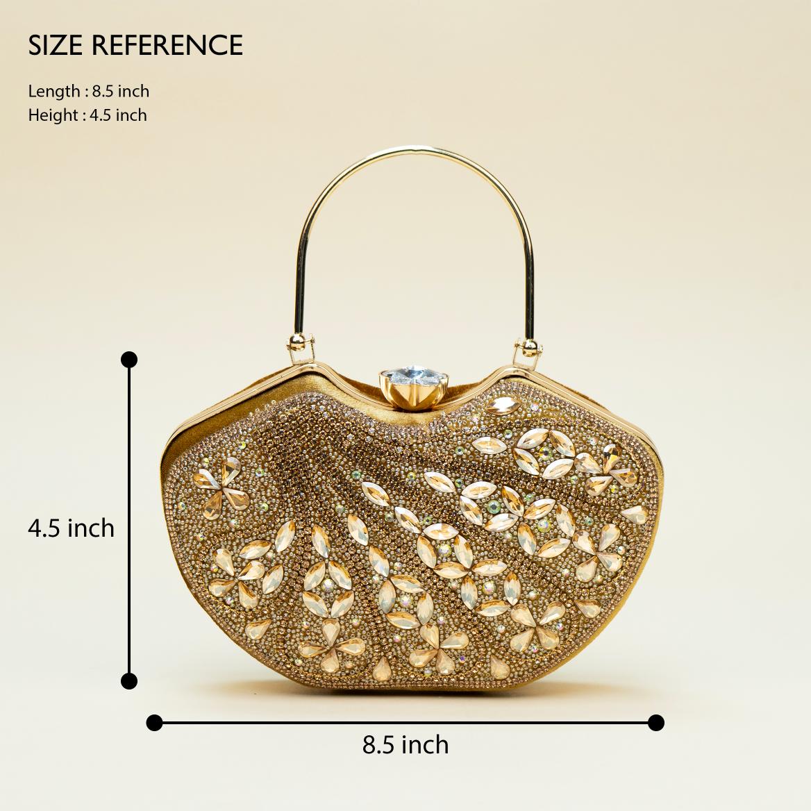 Opulent Chain Handle Bag