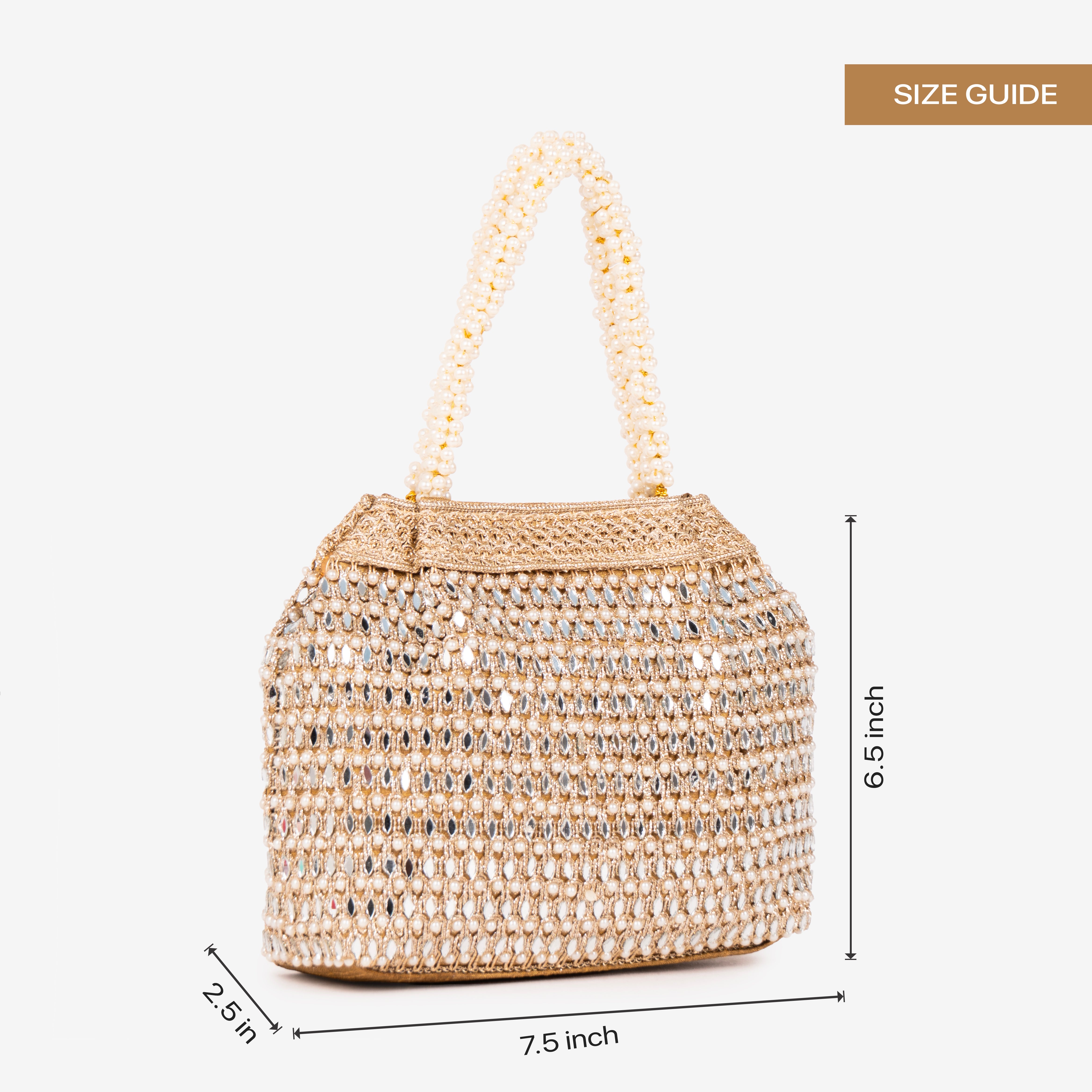 Dazzle Crystal Bead Potli