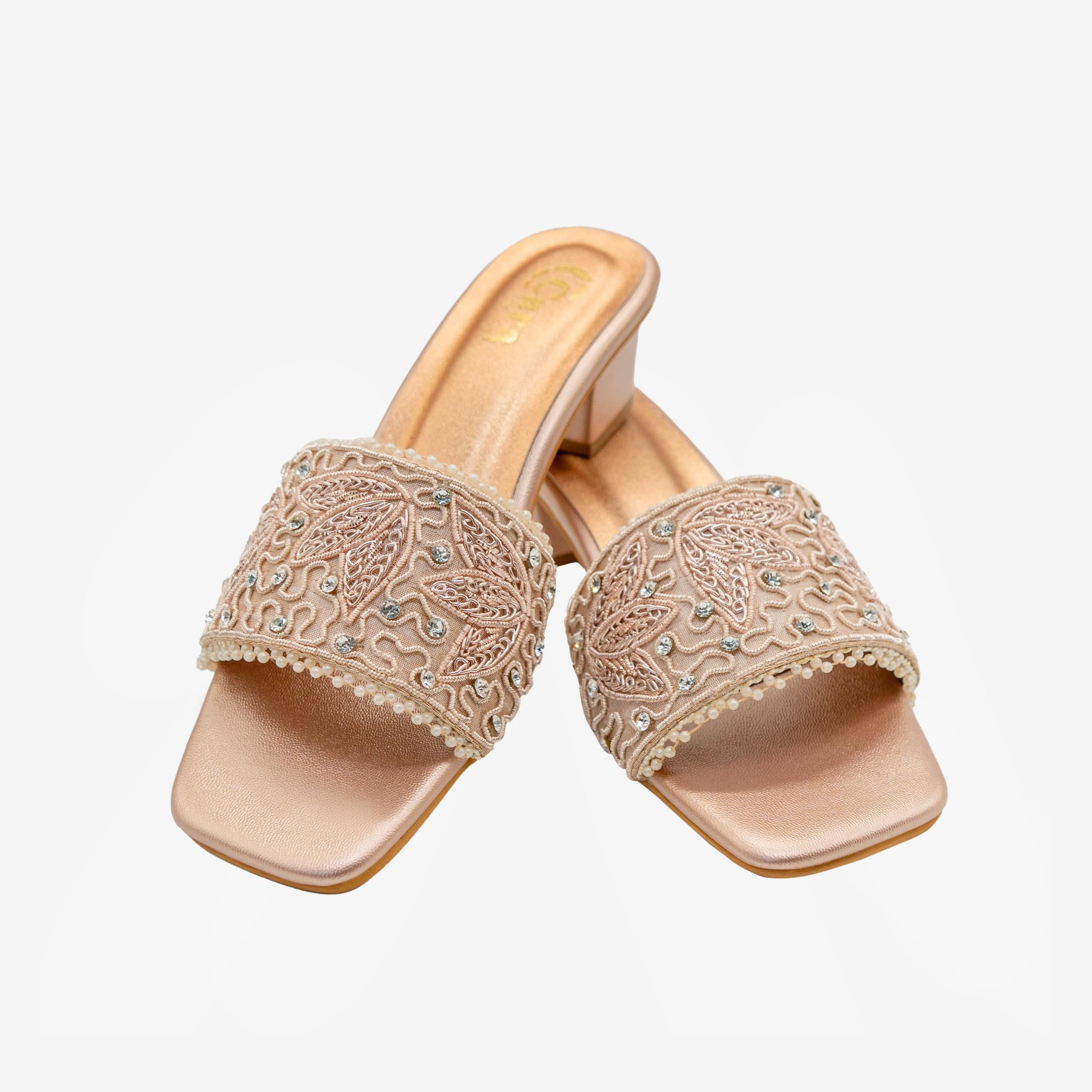 Aveline Threaded Ease Heels