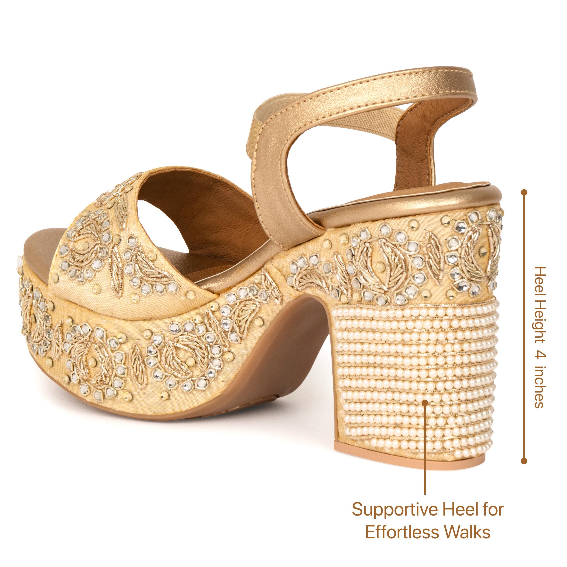 Bead Laden Heels