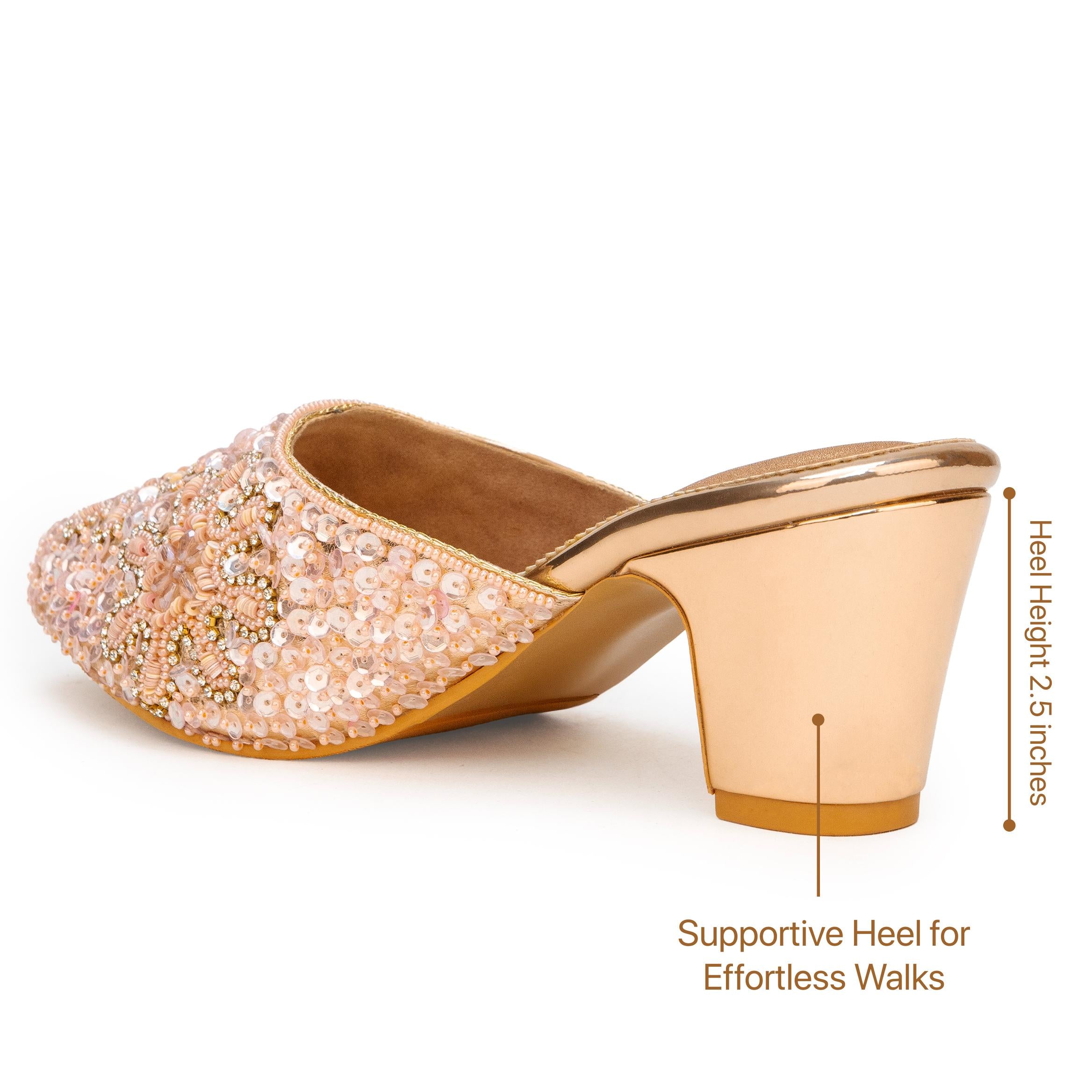 Pearl Bloom Mules