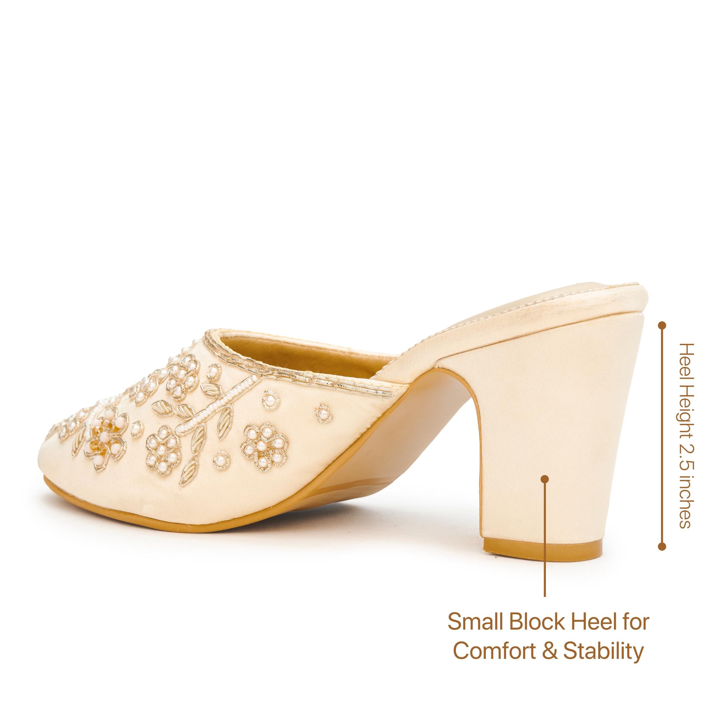 EaseFit Beaded Mules