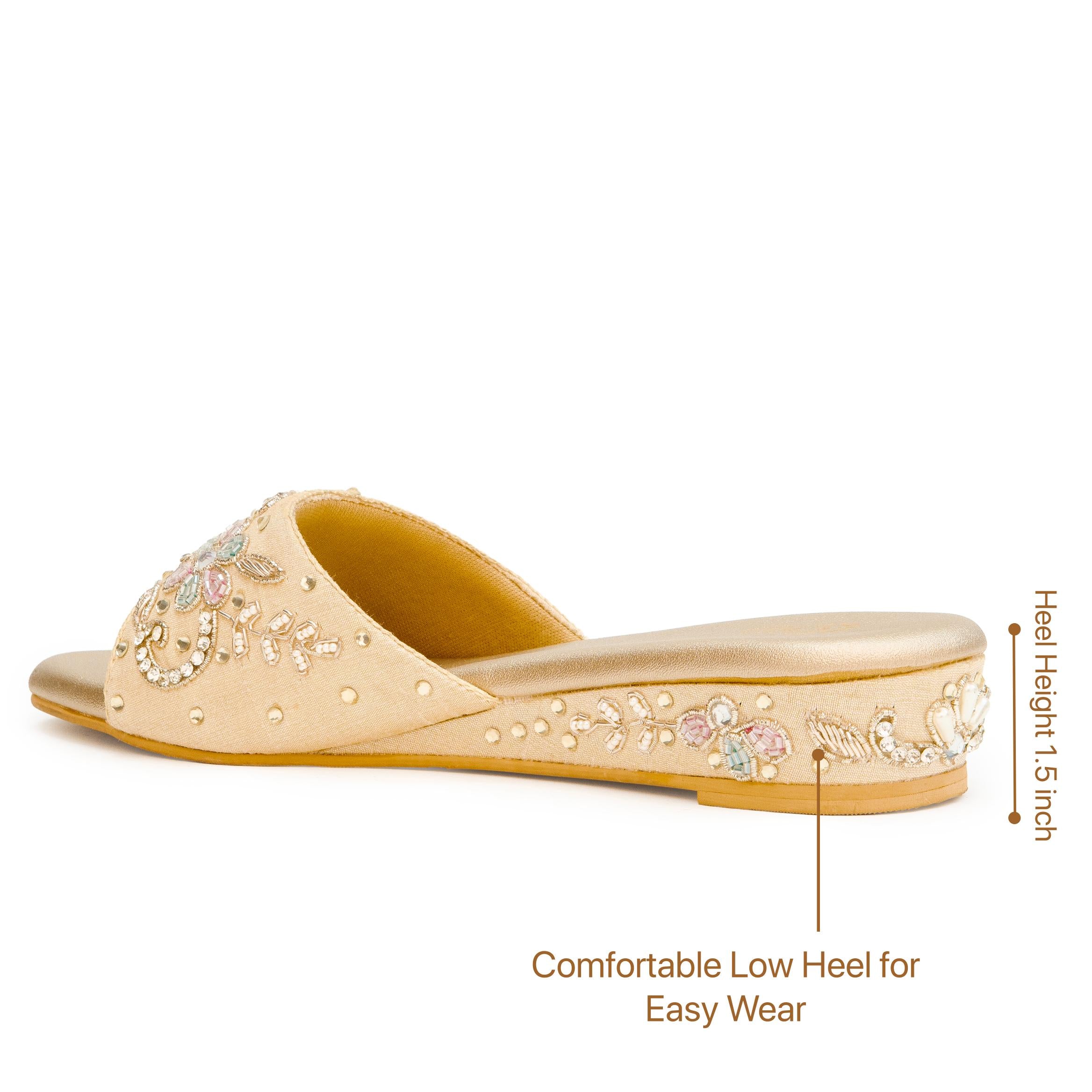 Zari Bloom Flats