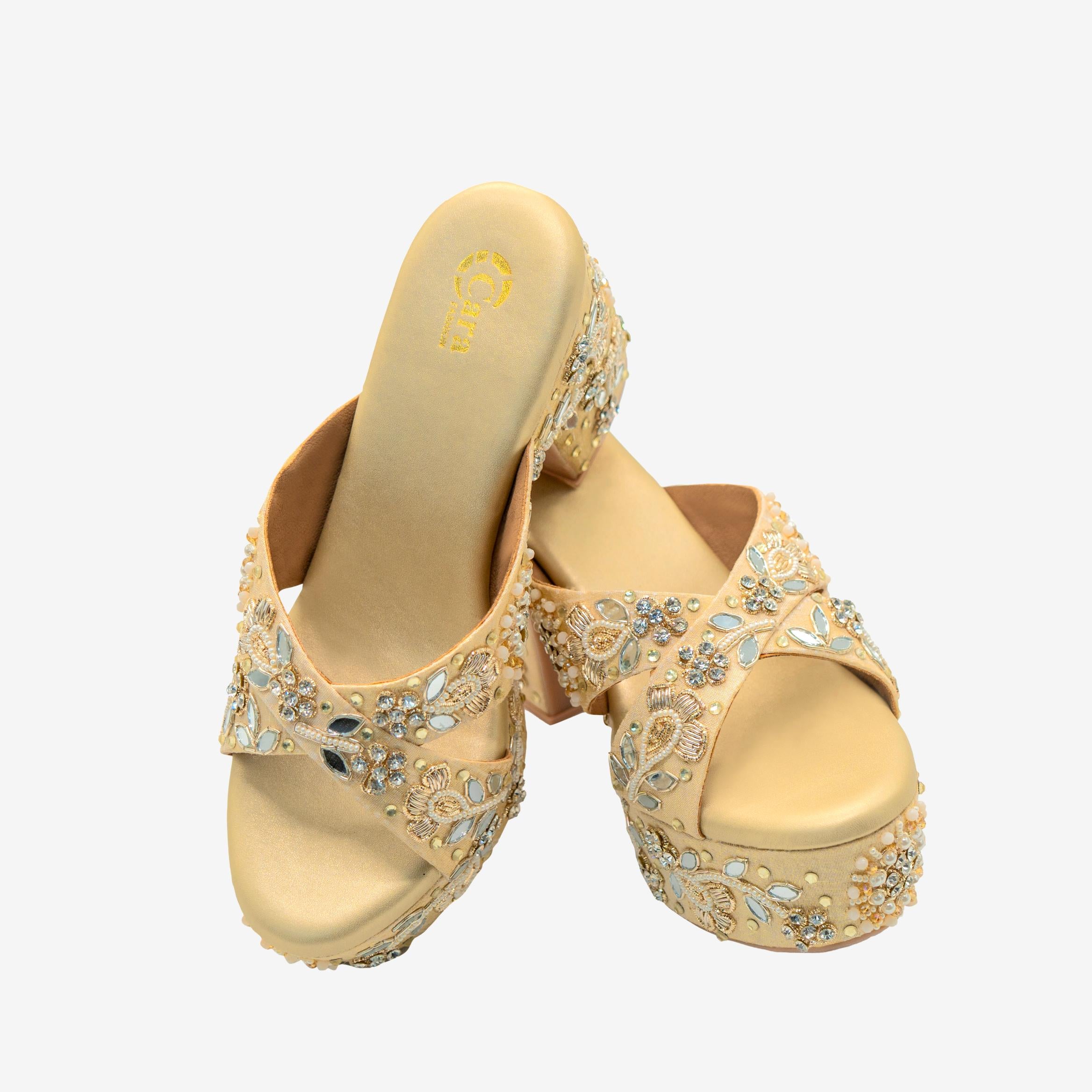 Zelvara BeadFlow Heels