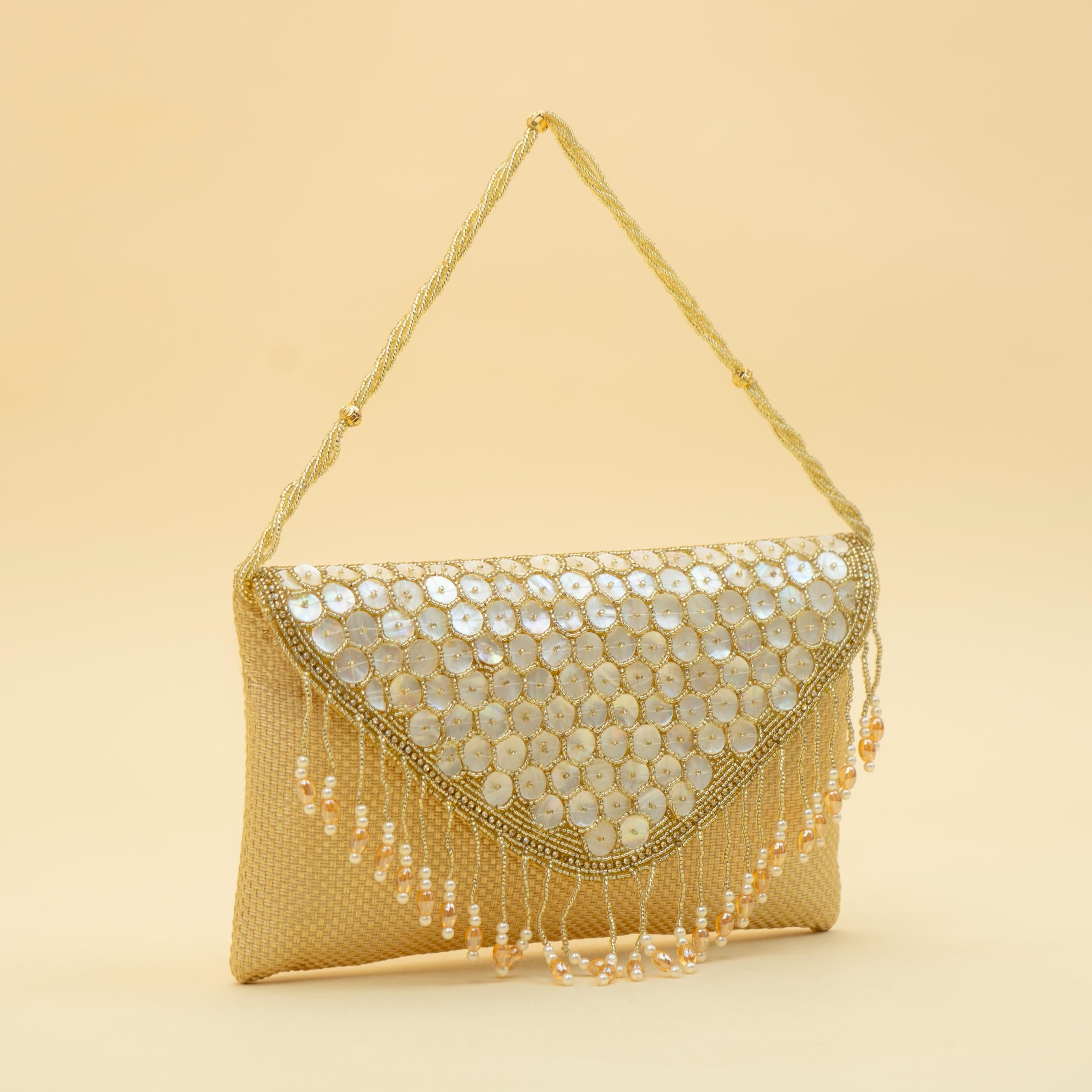 Glided Jhalar Gala Purse