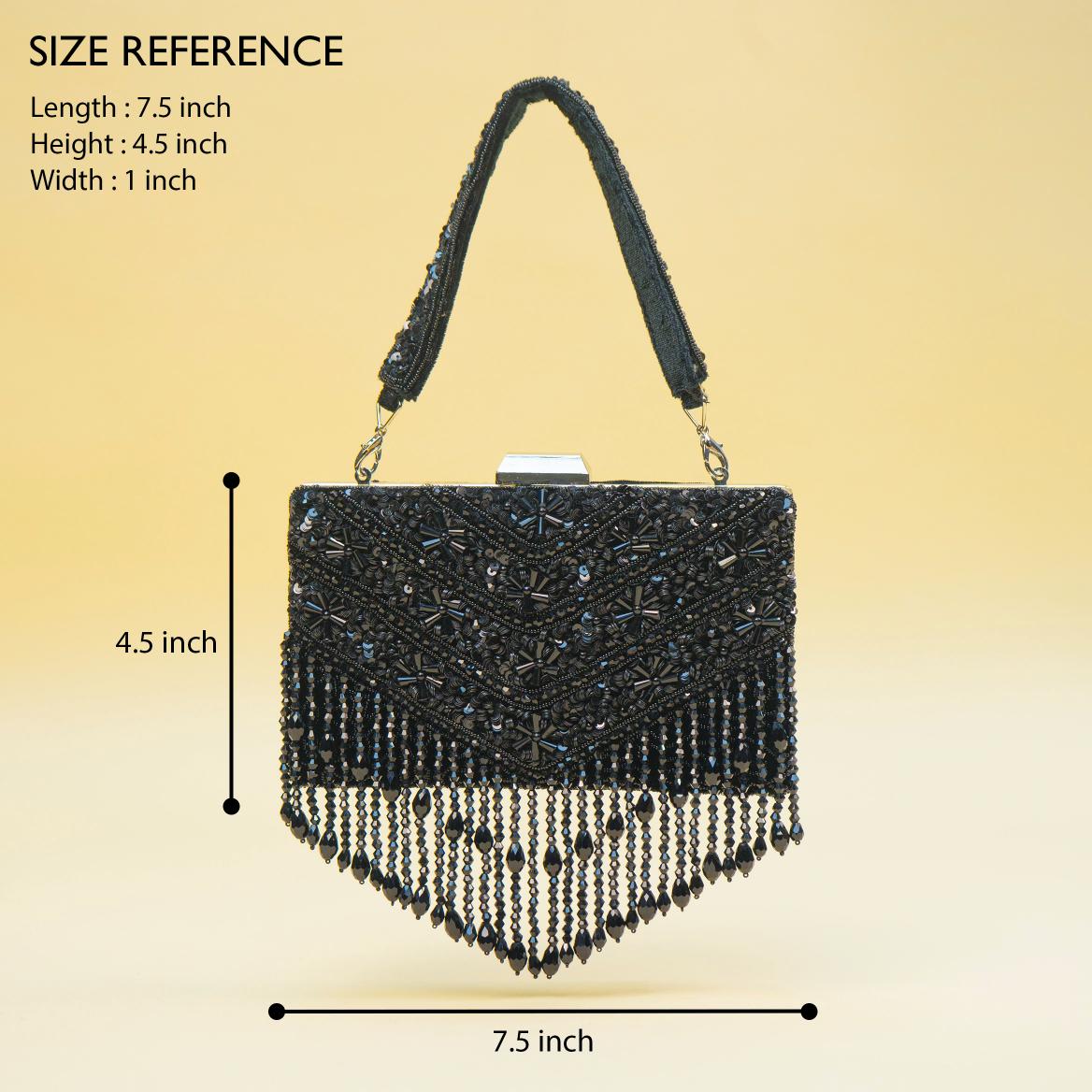 Timeless Pearl Gold Clutch