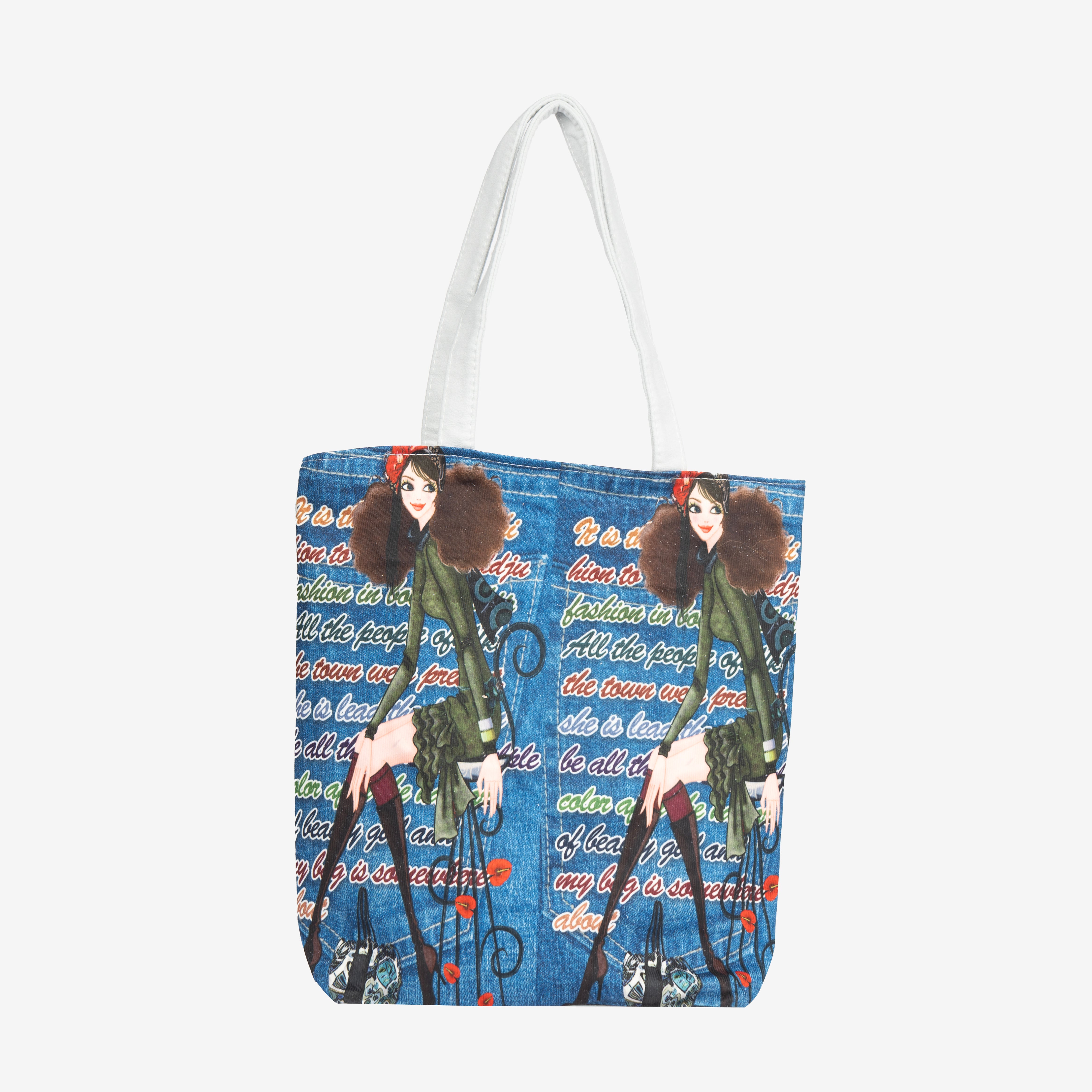 Style Story Canvas Handbag