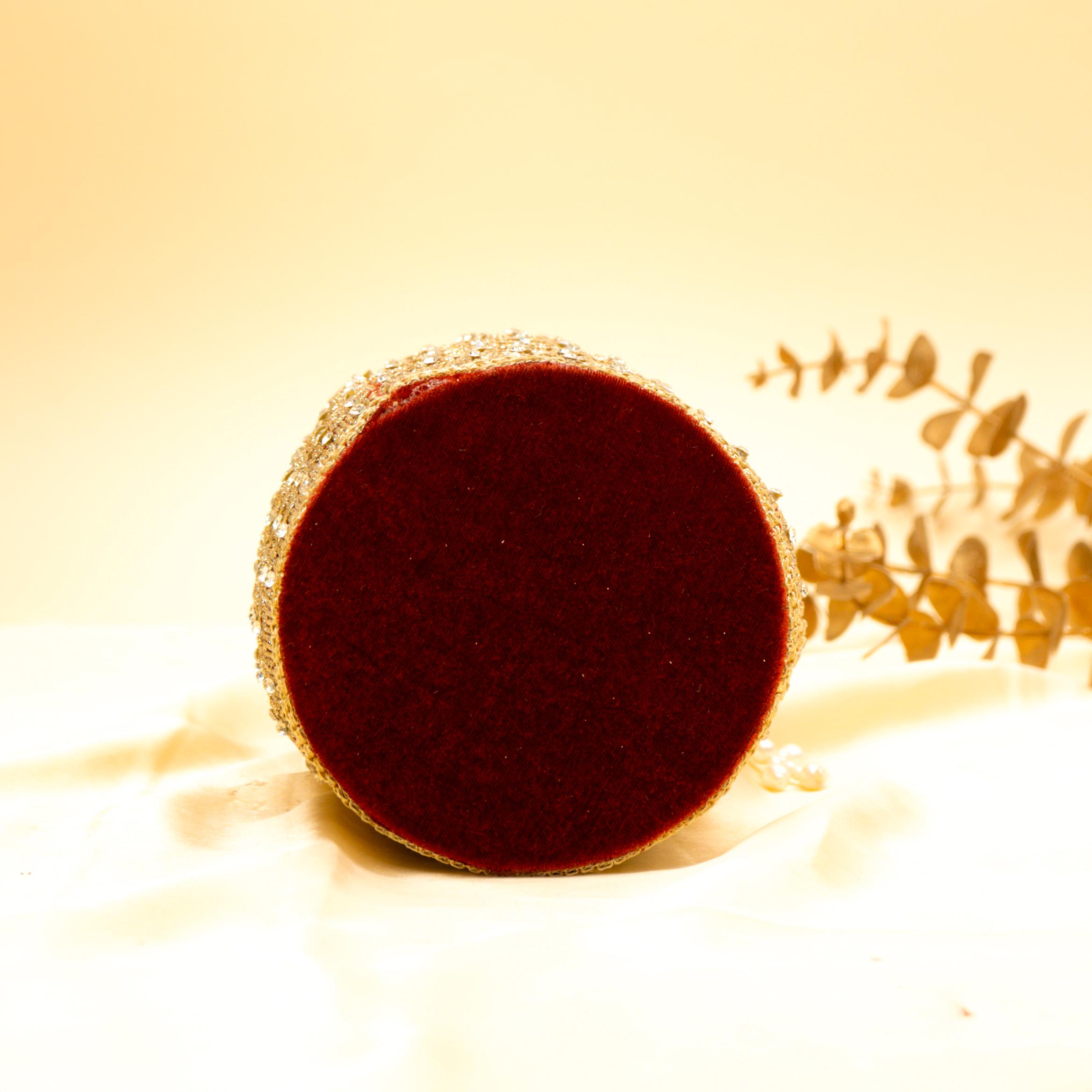 Regal Stone & Bead Potli