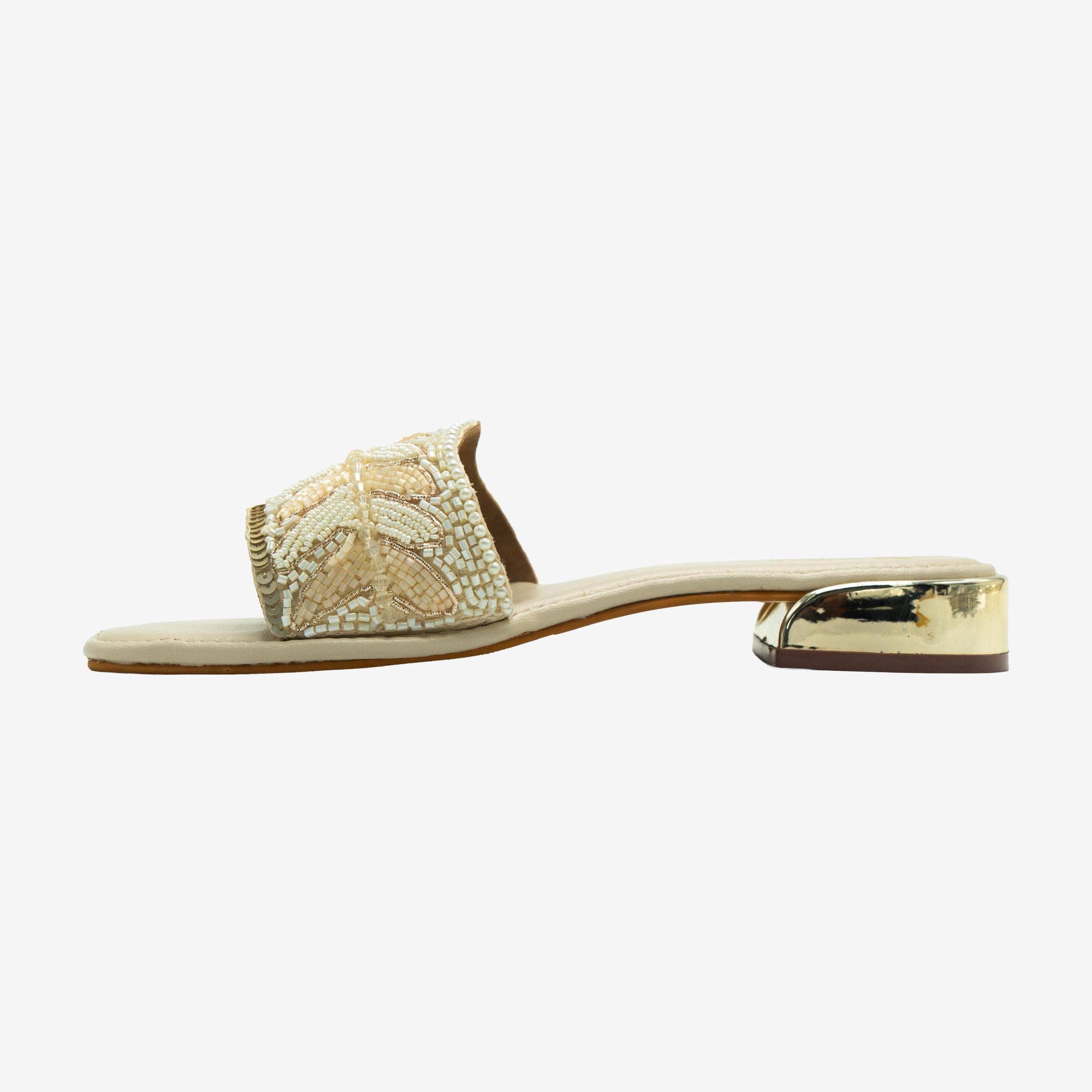 Cream Aura Footwear
