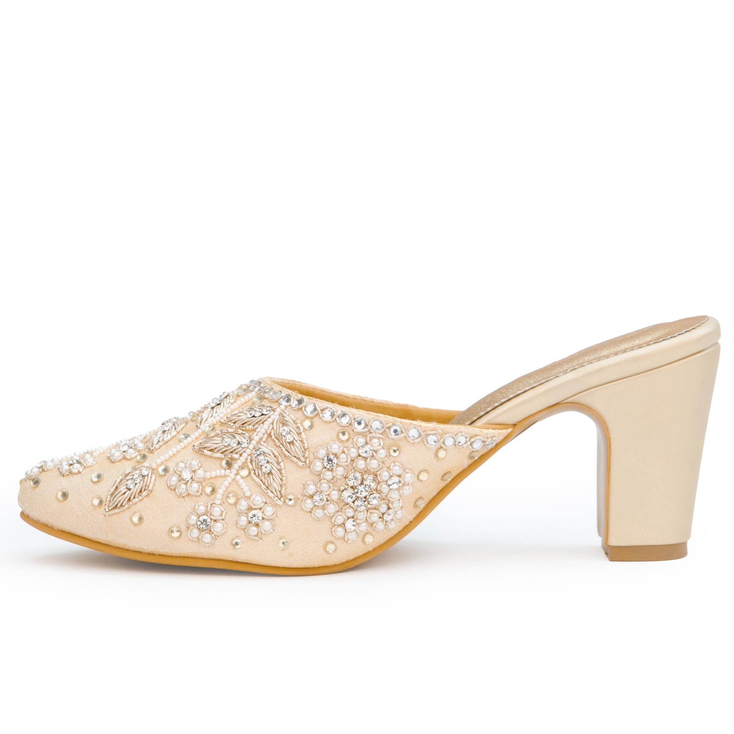 Pearl Sadabahar Mules