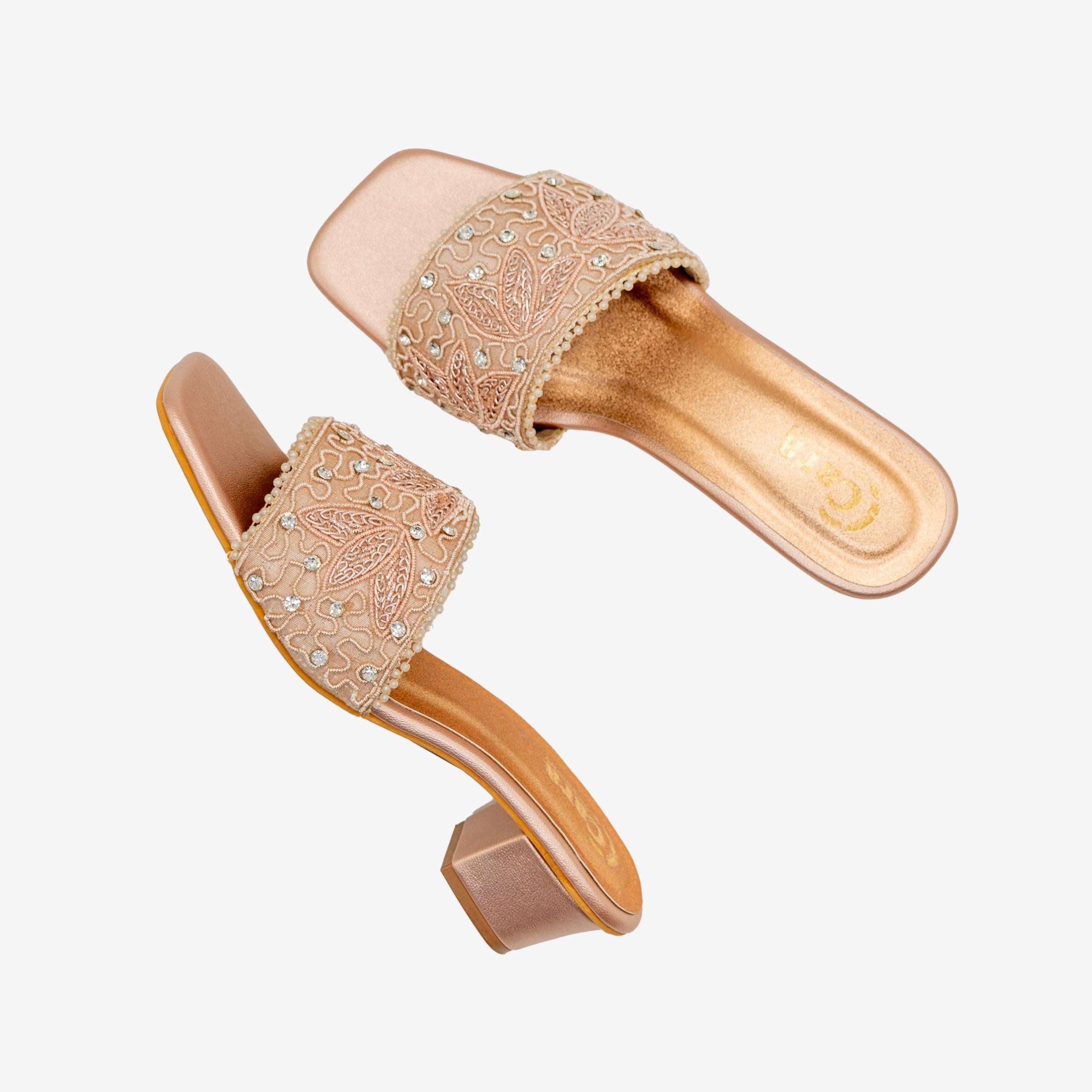 Aveline Threaded Ease Heels