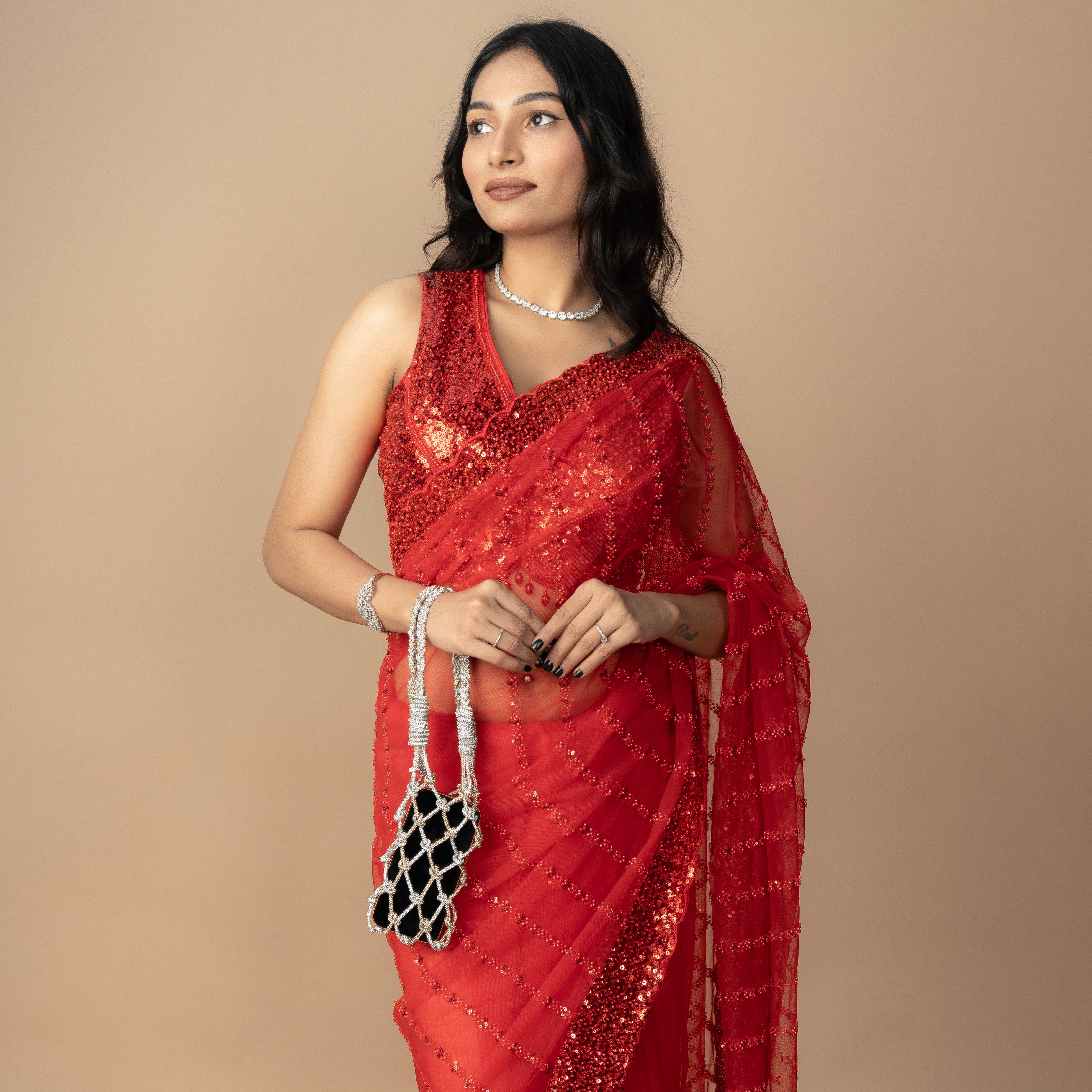 Crystal Knot Luxe Mobile Sling