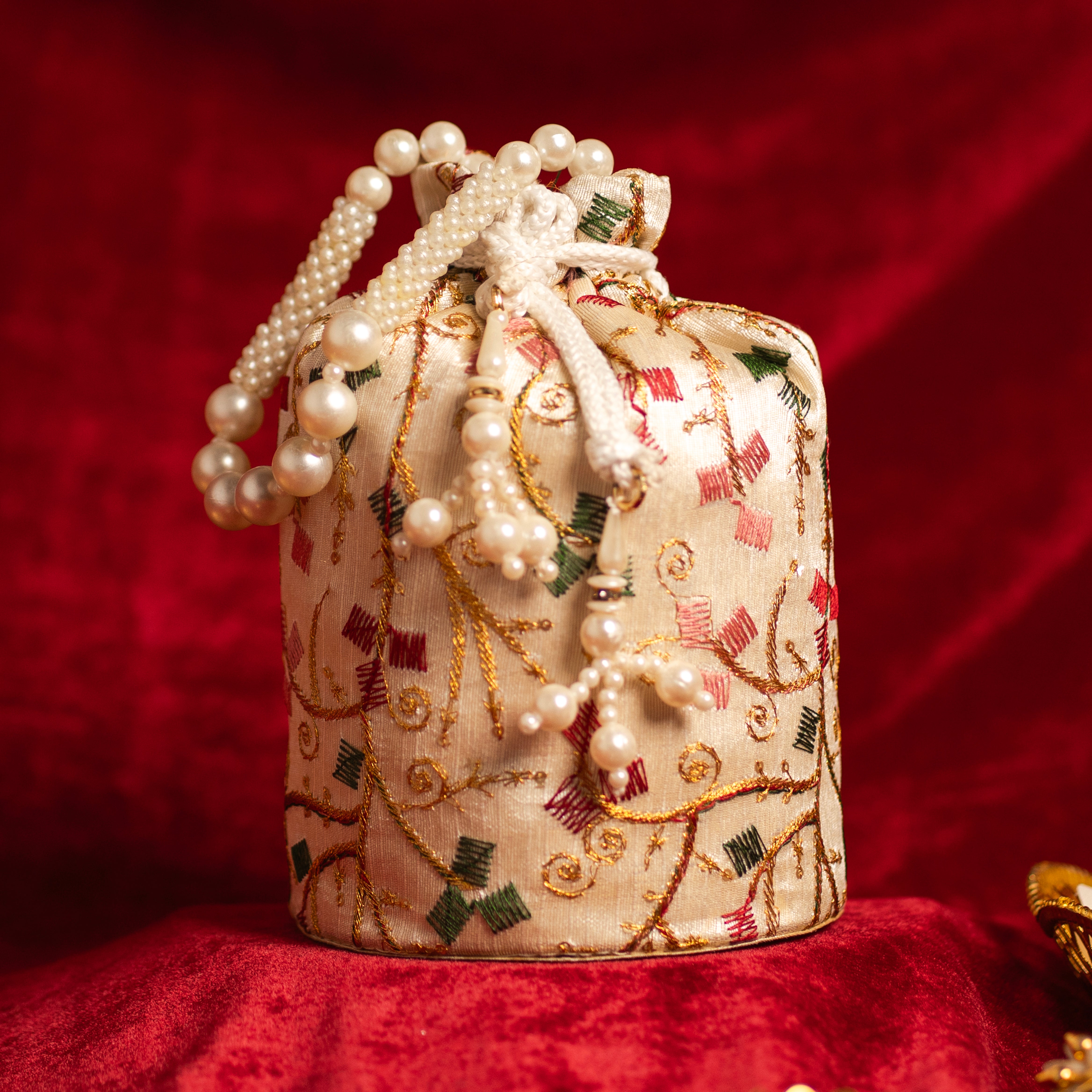 Classic Threadwork Potli
