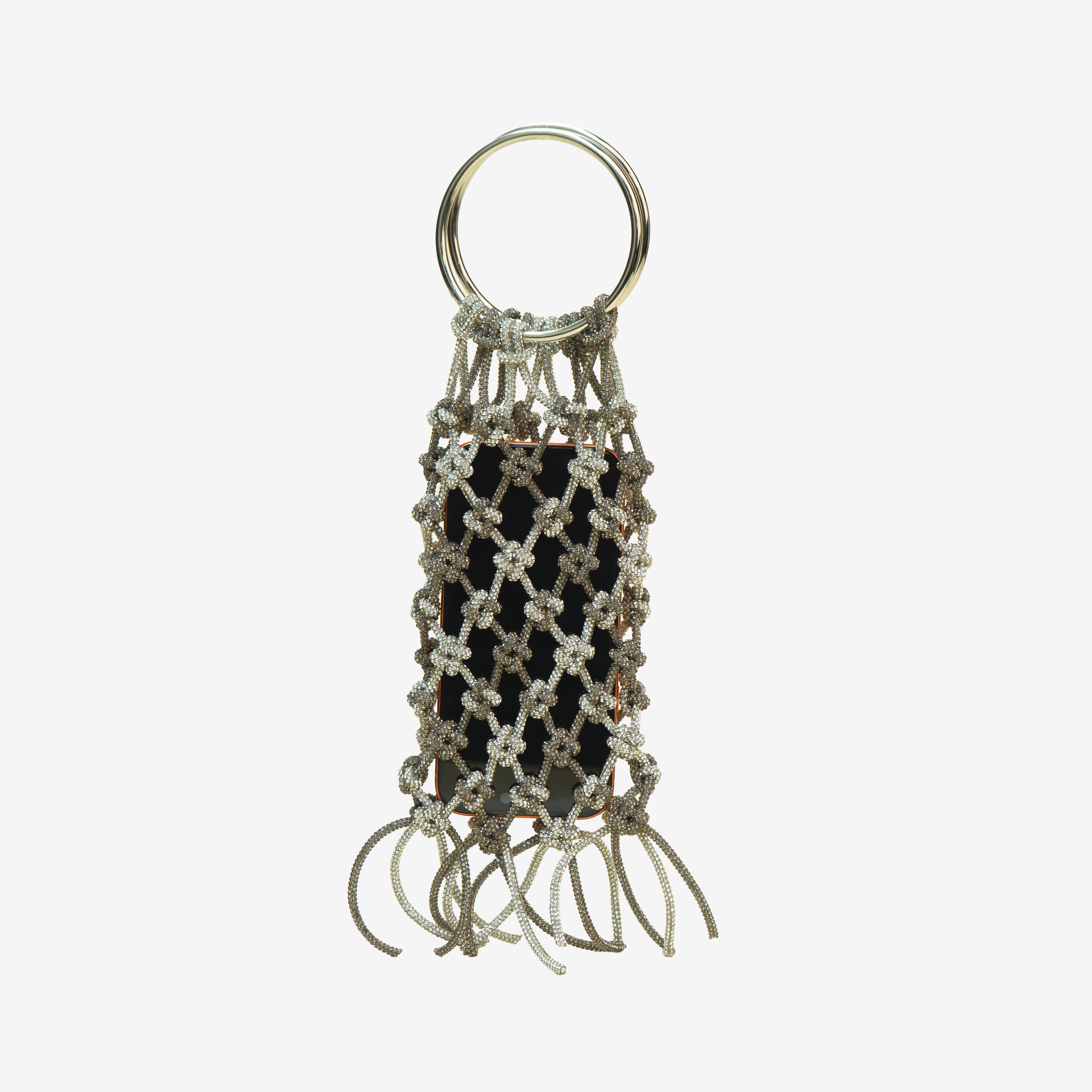 Rhinestone Knot Luxe Mobile Sling