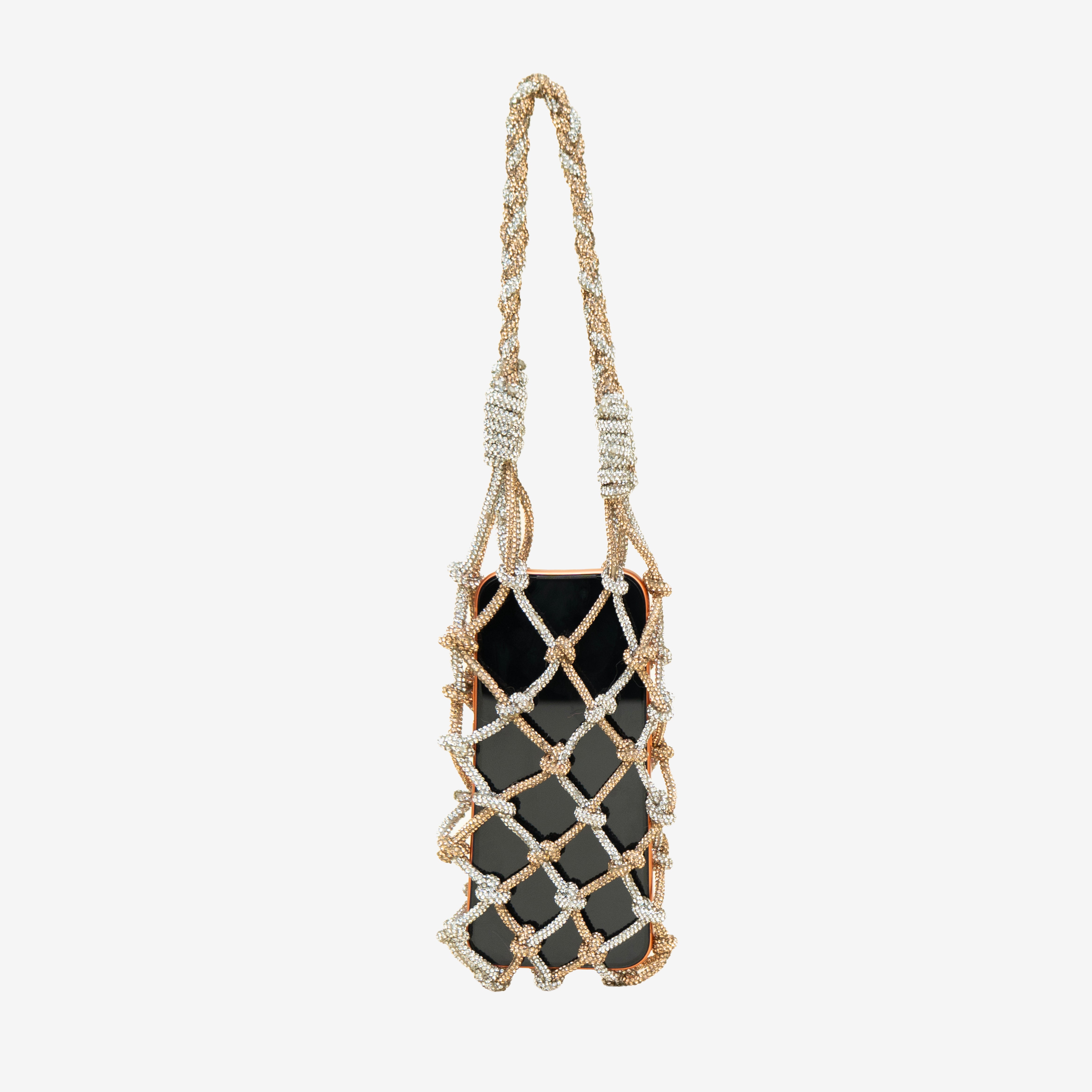 Crystal Knot Luxe Mobile Sling