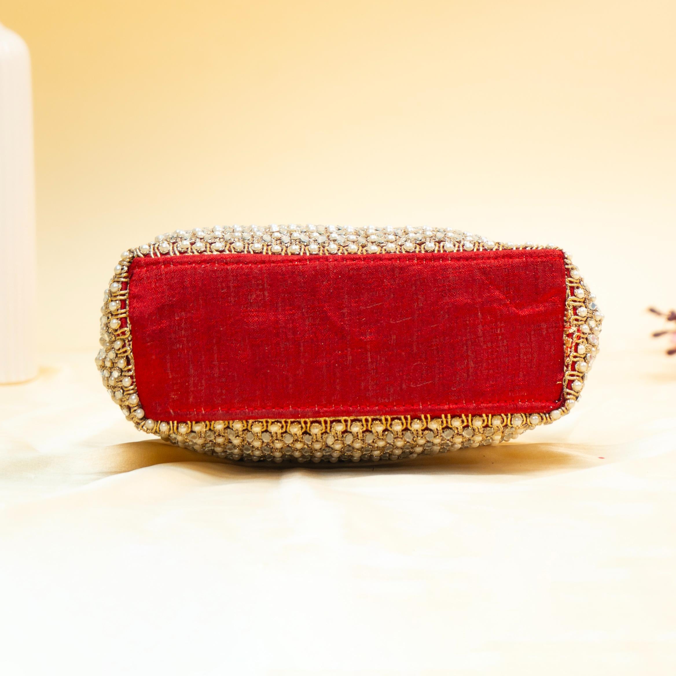 Dazzle Crystal Bead Potli