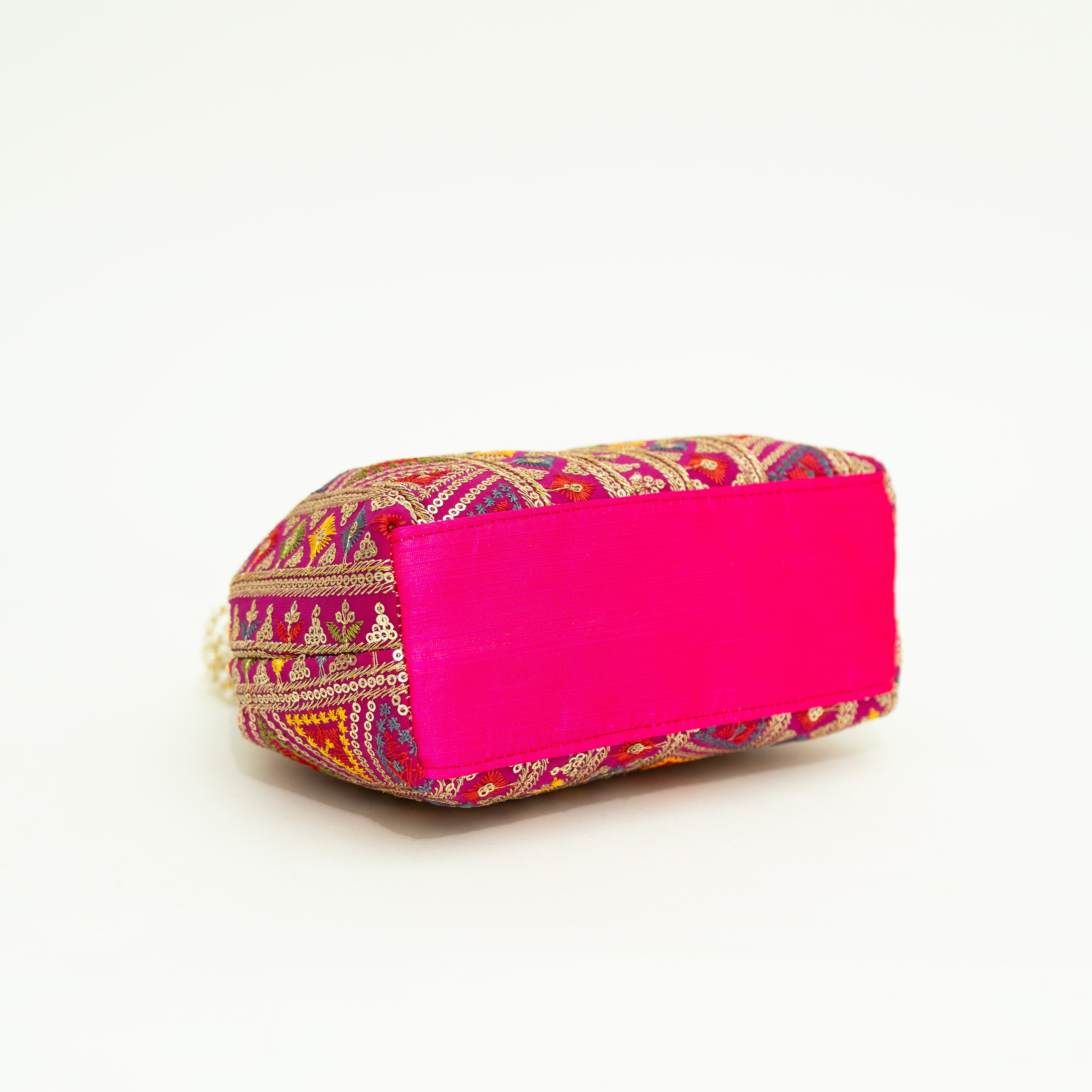 Pink Exclusive Ethnic Handy Potli