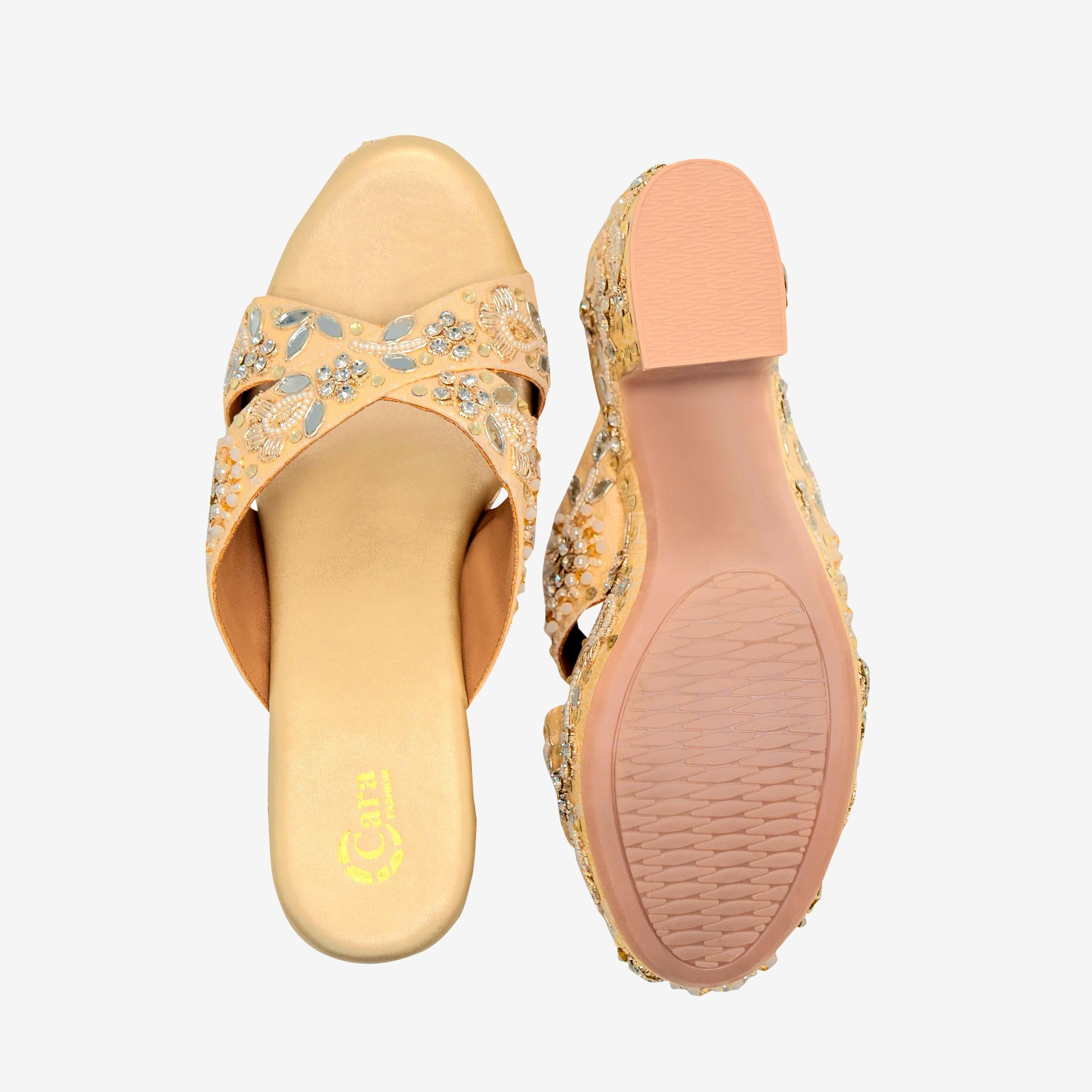 Zelvara BeadFlow Heels