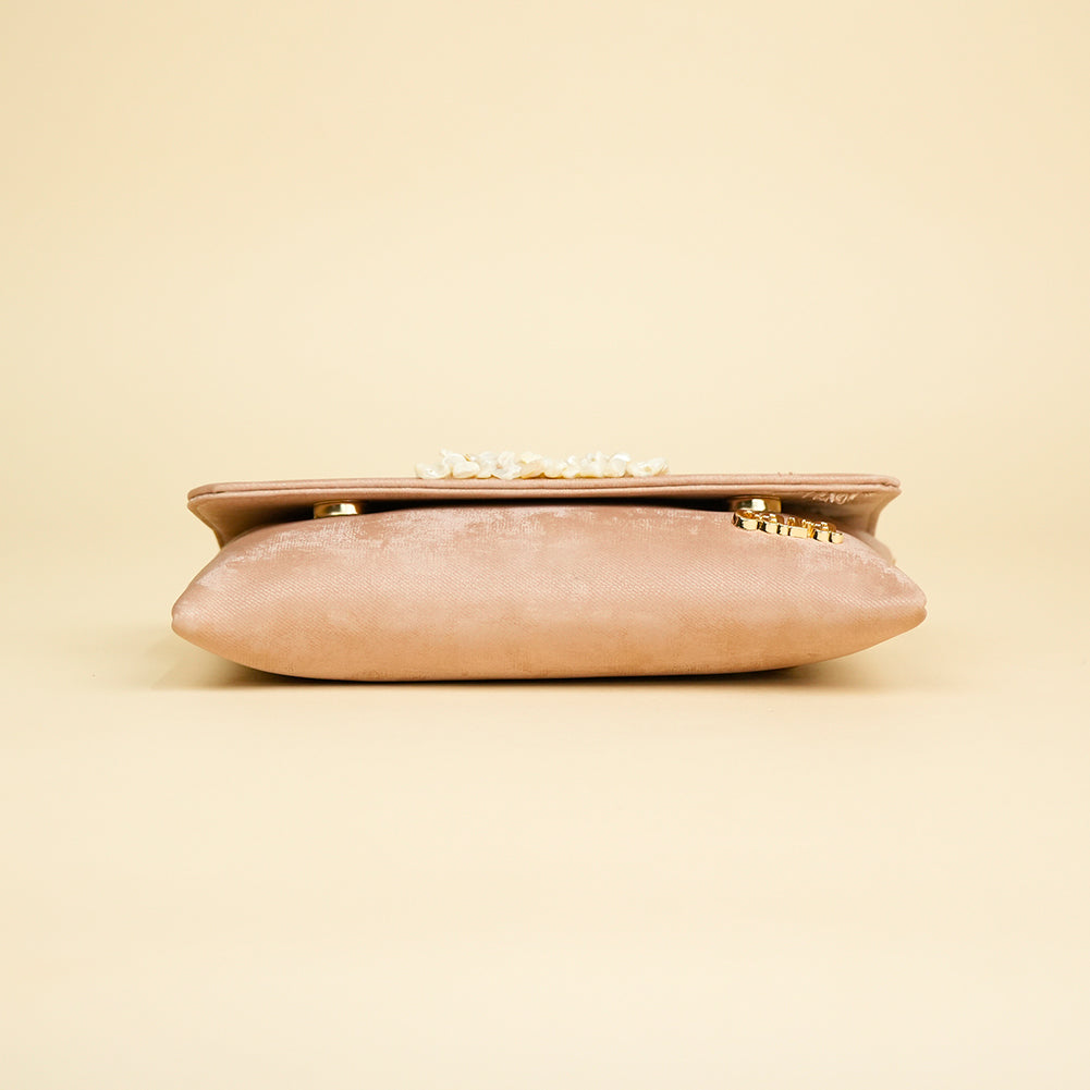 Pearl Bloom Clutch