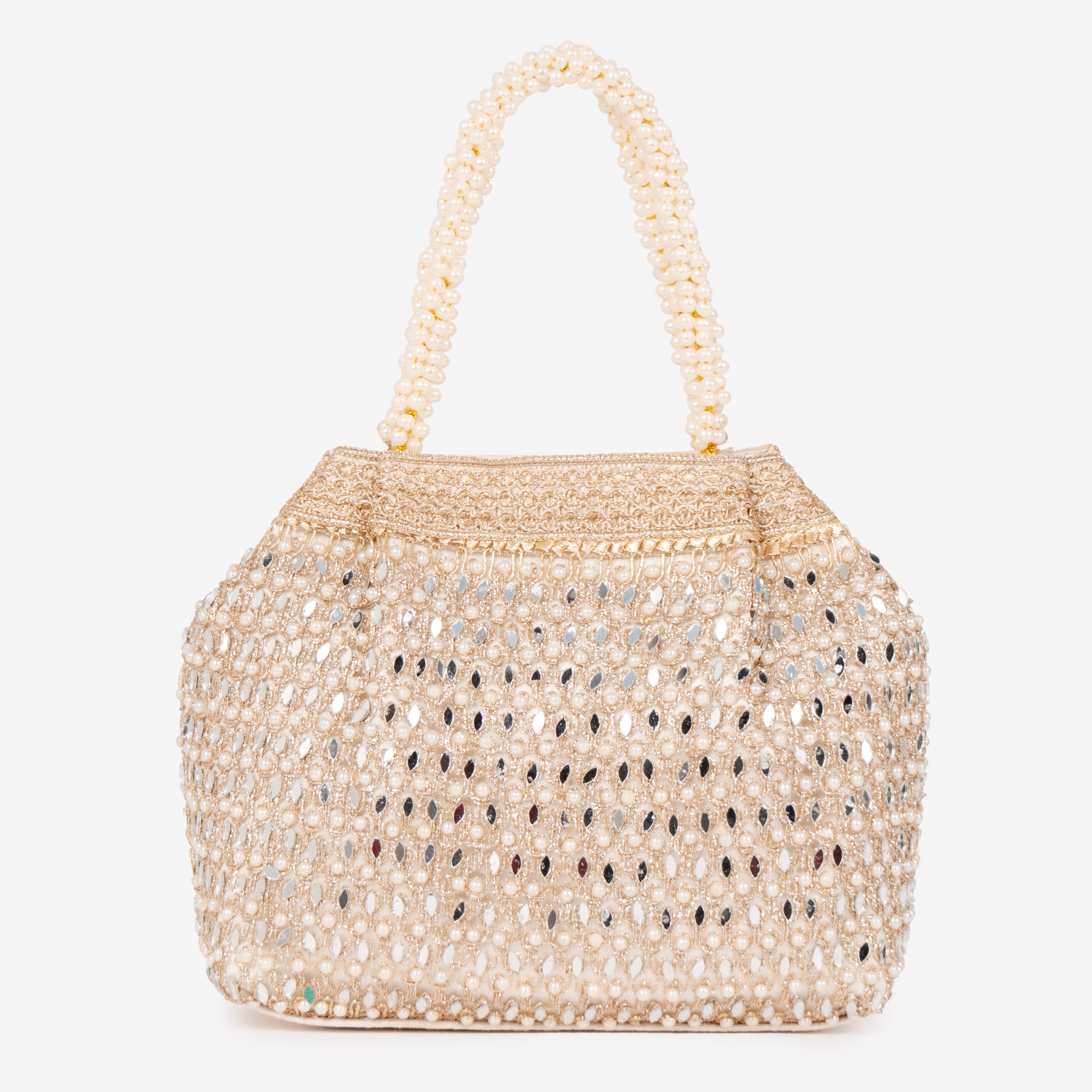 Dazzle Crystal Bead Potli