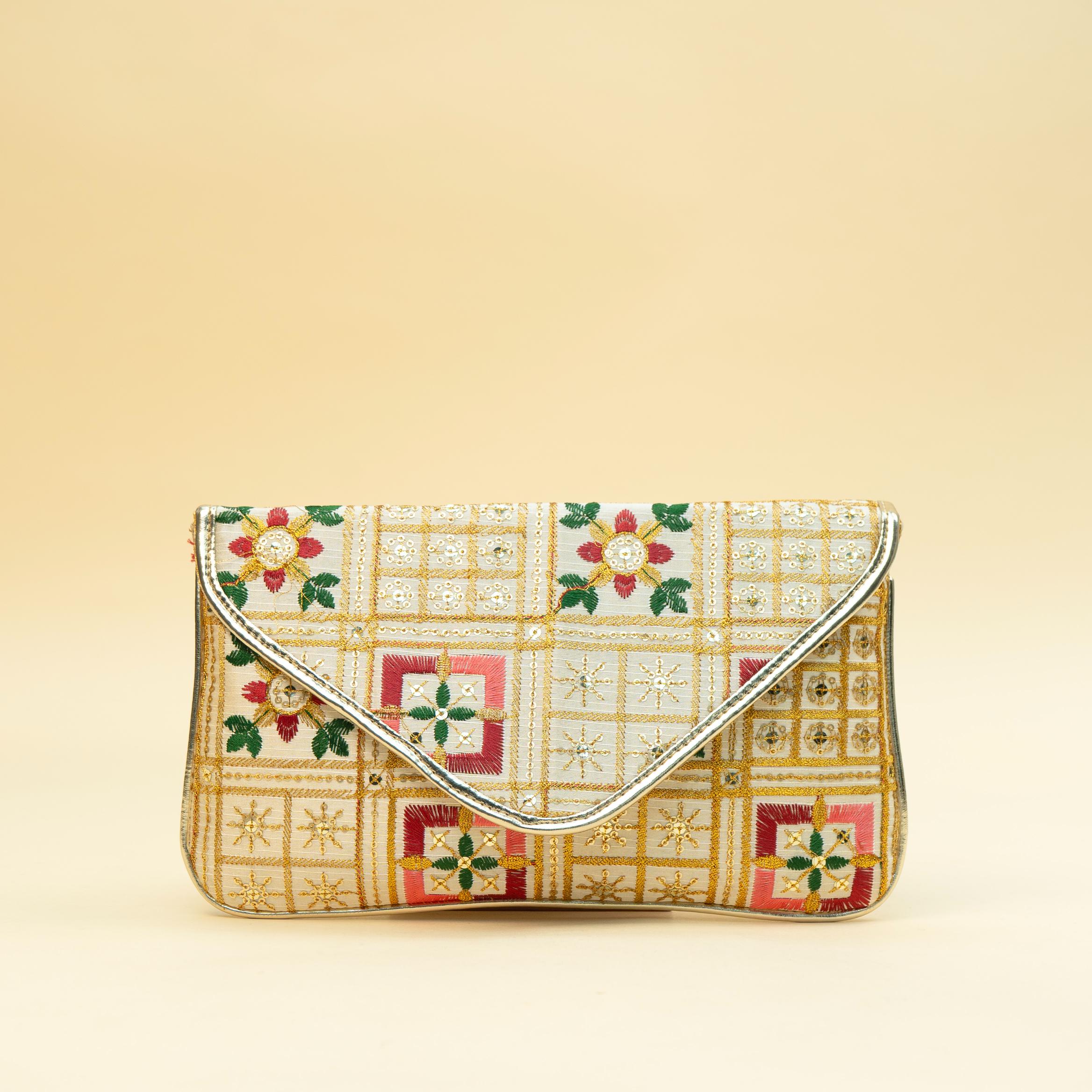 Heirloom Stitch Clutch