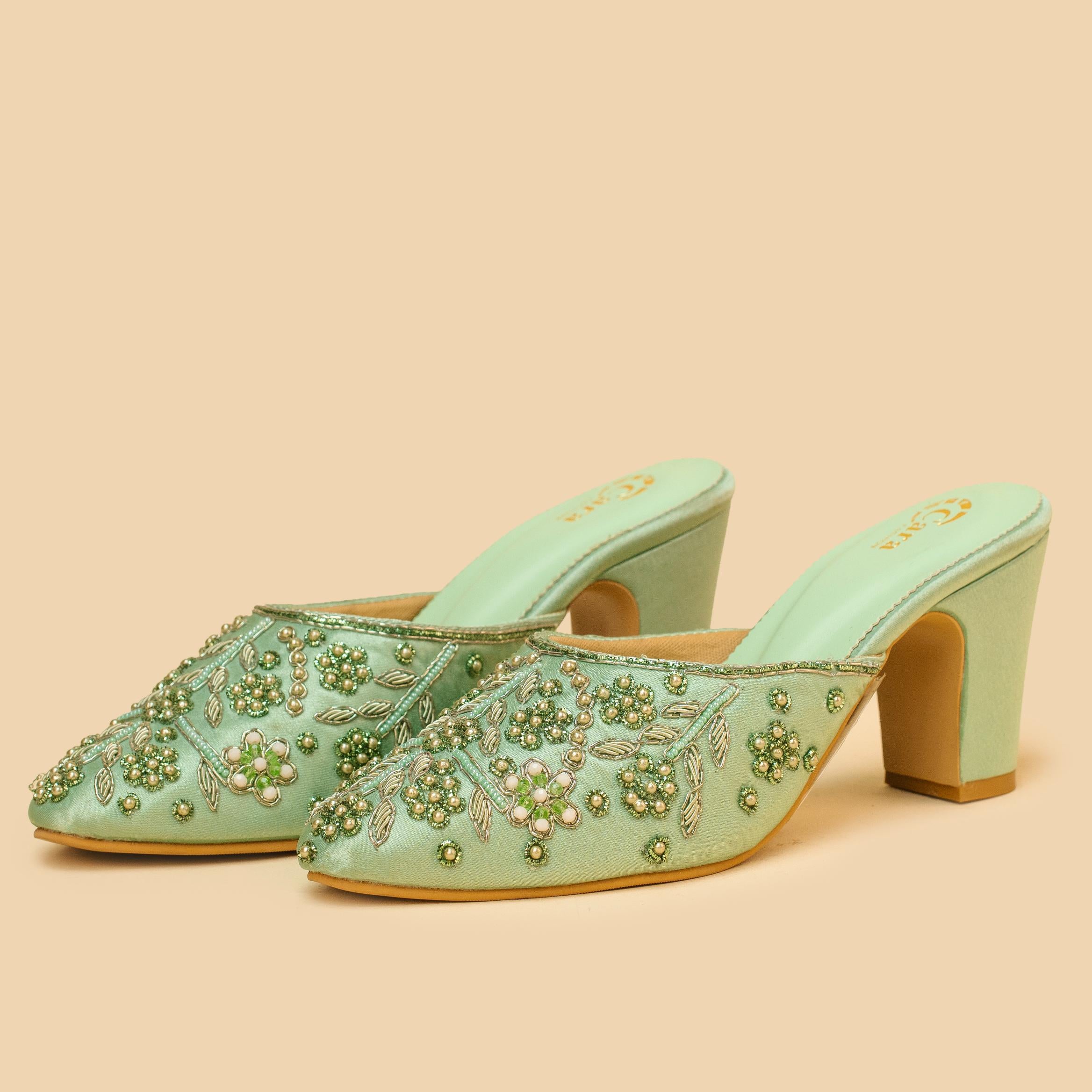 EaseFit Beaded Mules