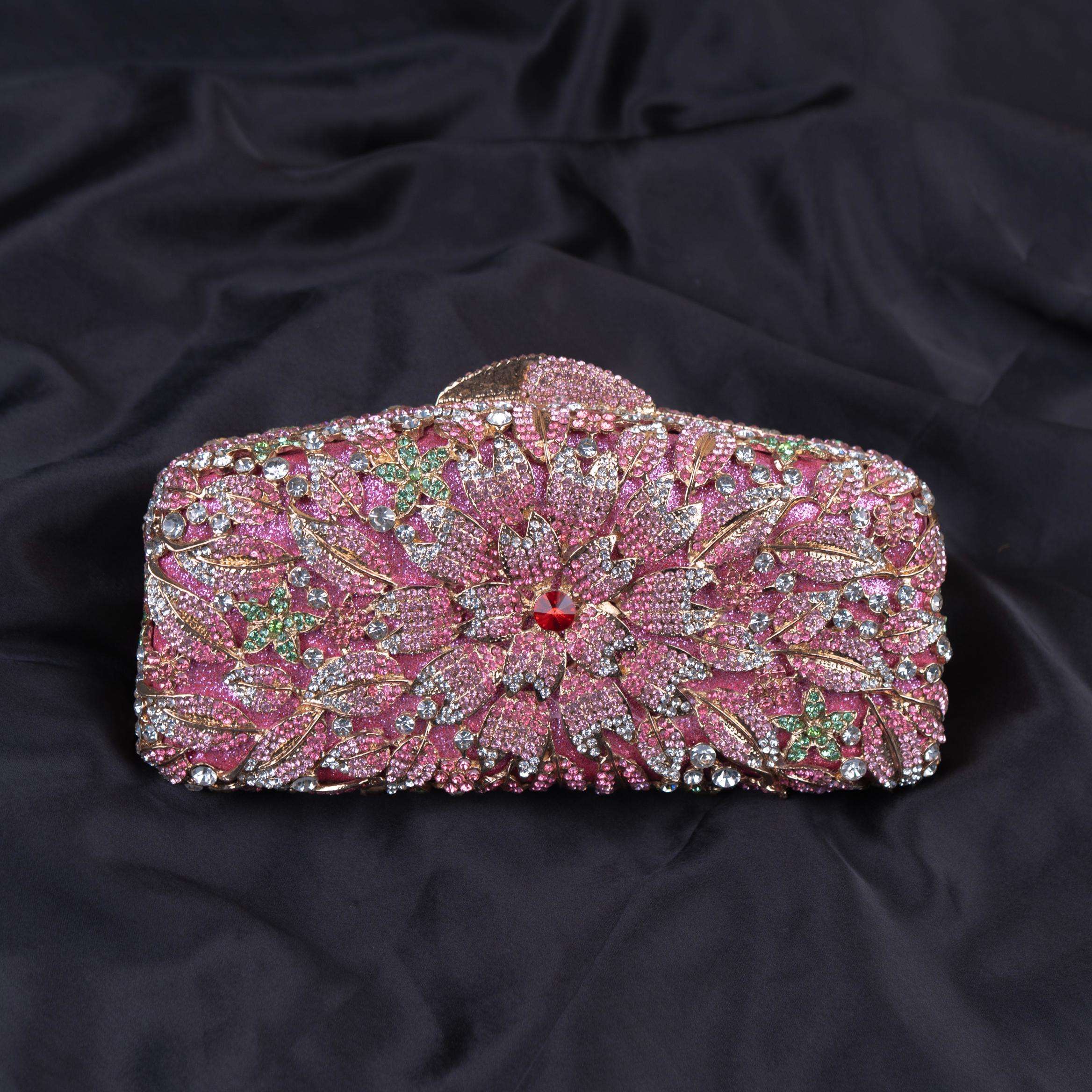 Beaming Blush Clutch