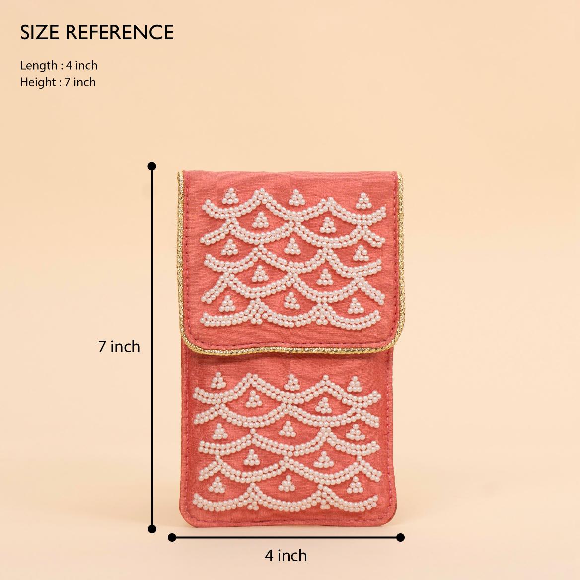 Pearl Crest Mobile Pouch