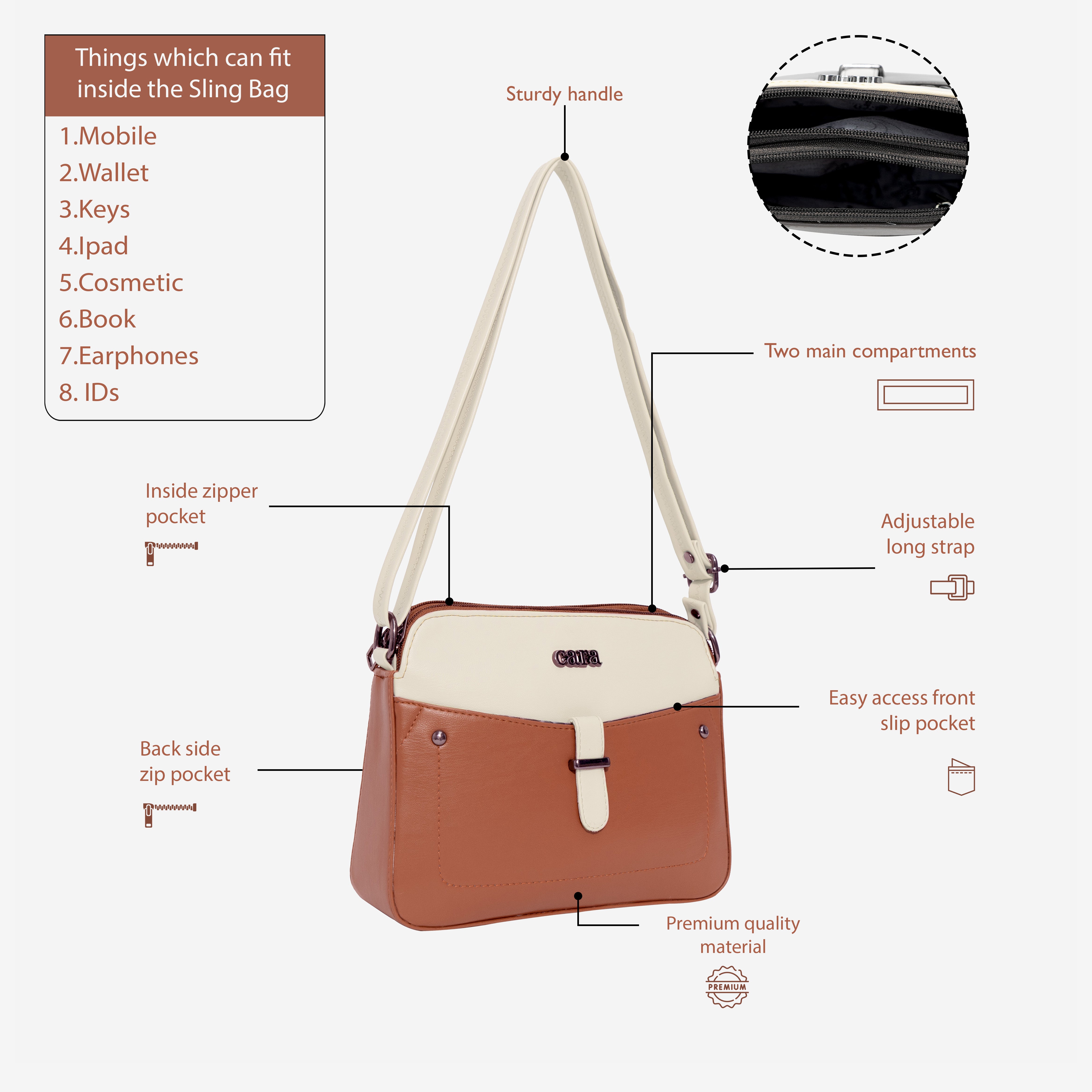 Chic Crossbody Charm | Cara