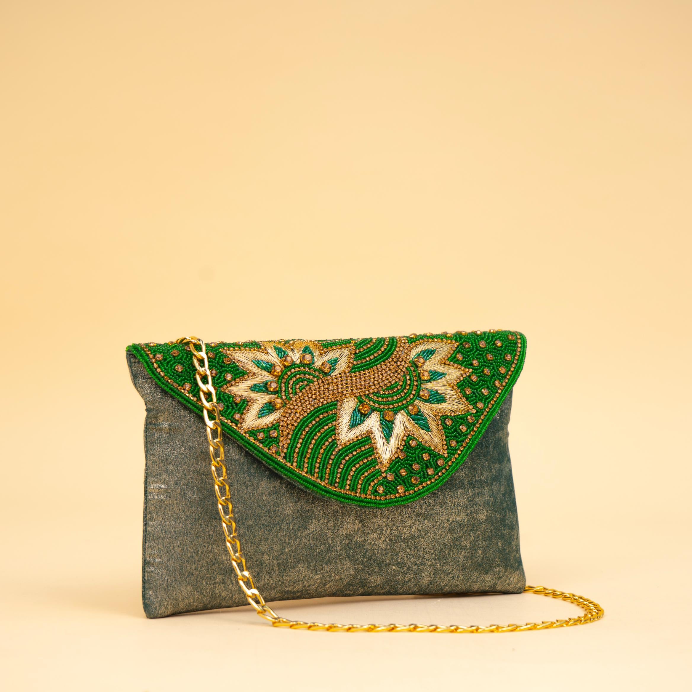 Luminous Sunburst Clutch