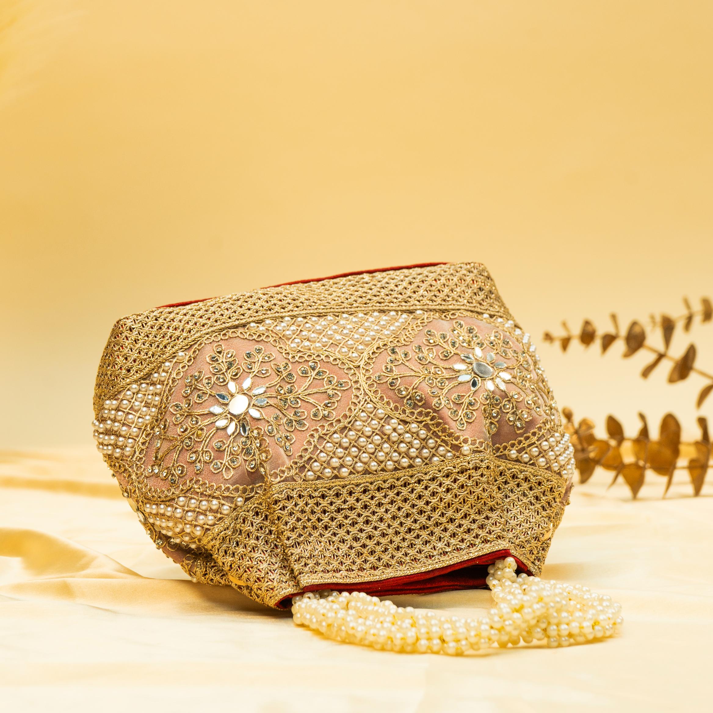 Timeless Embroidery Potli