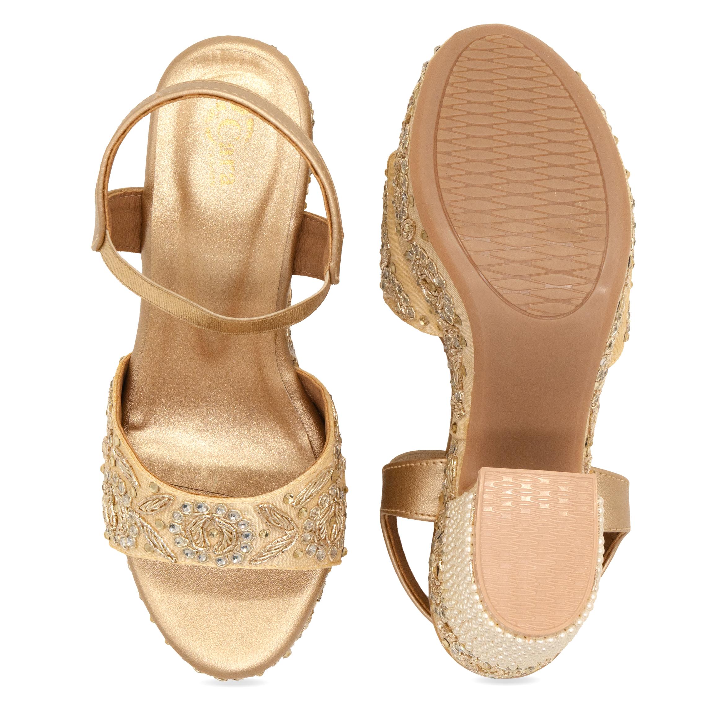 Bead Laden Heels