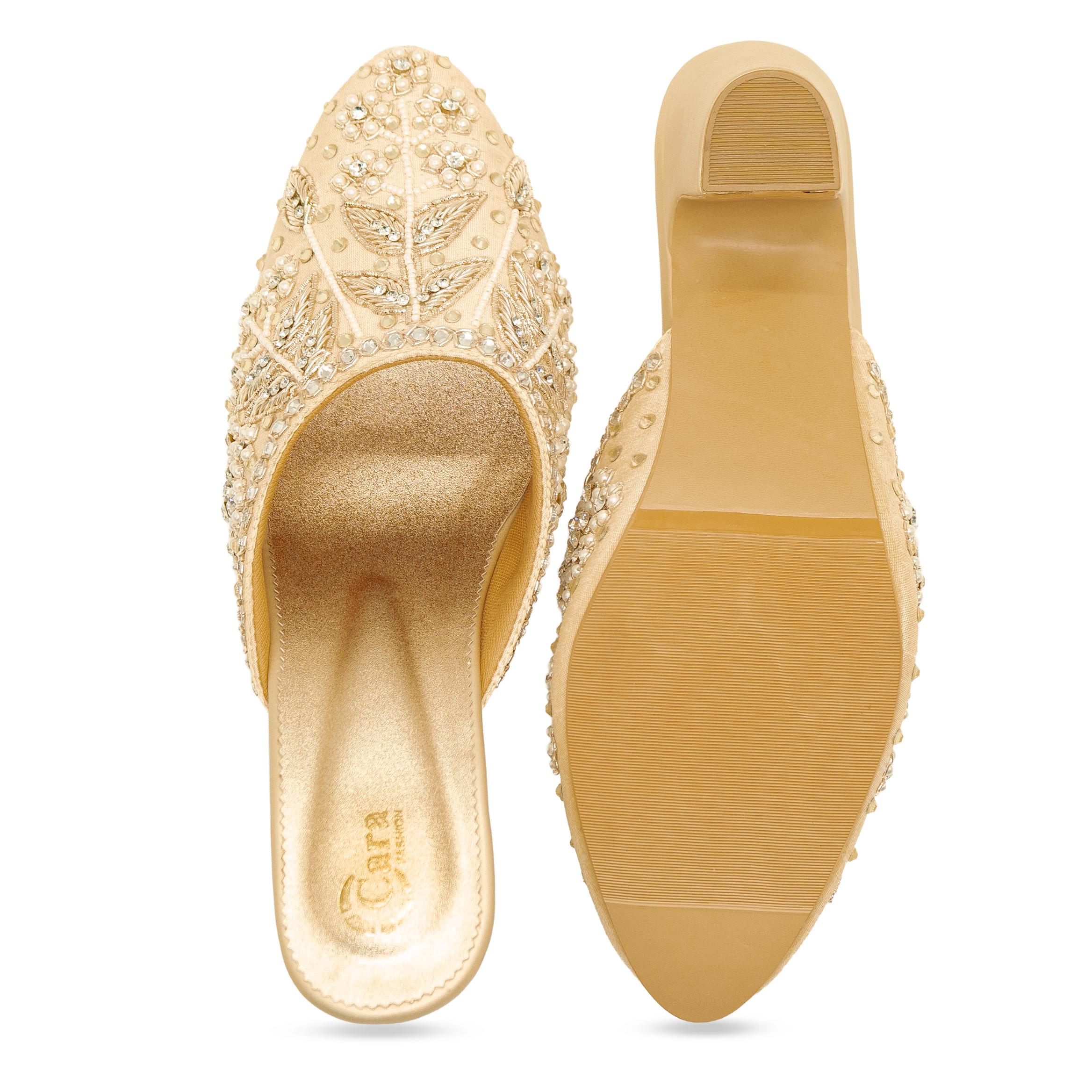 Pearl Sadabahar Mules