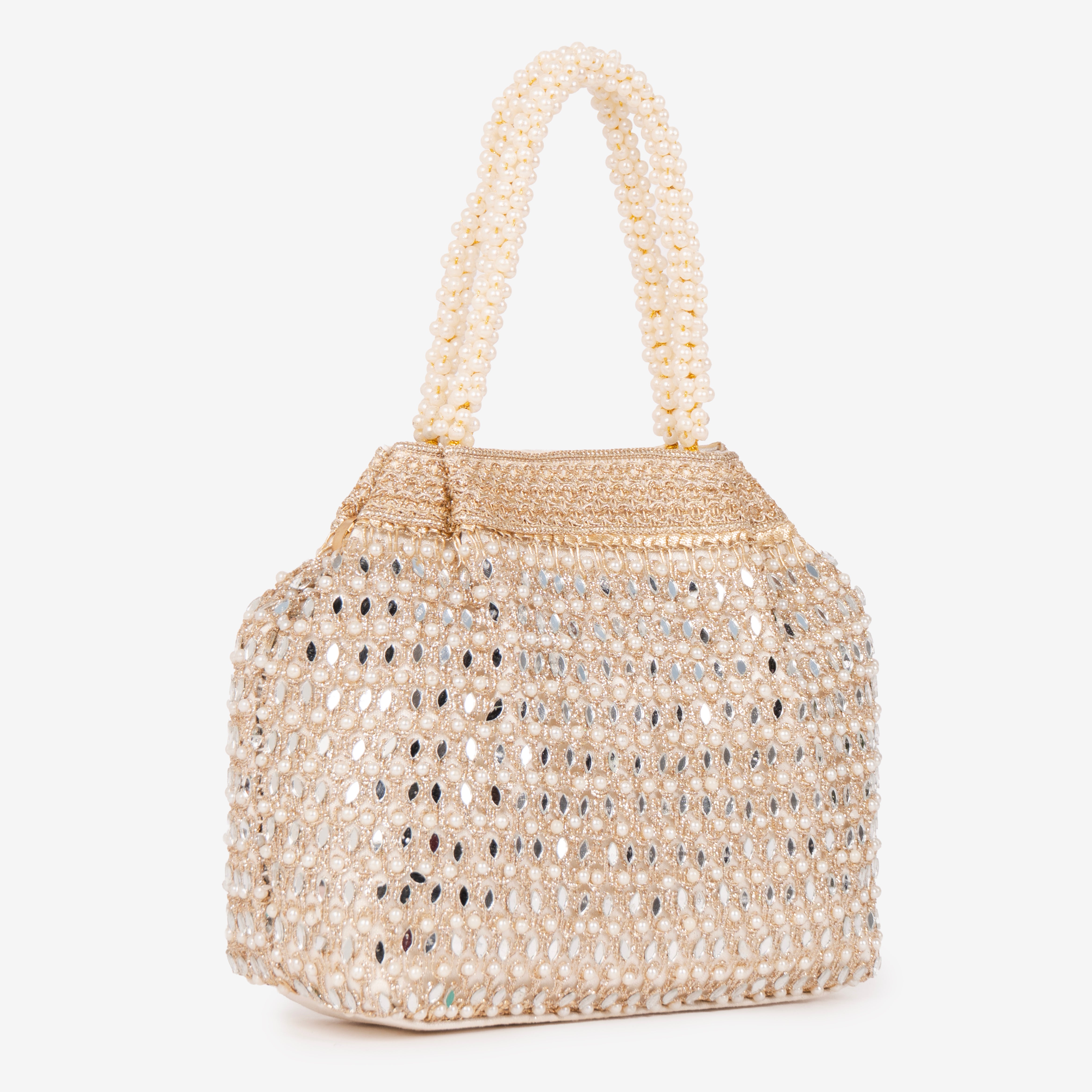 Dazzle Crystal Bead Potli