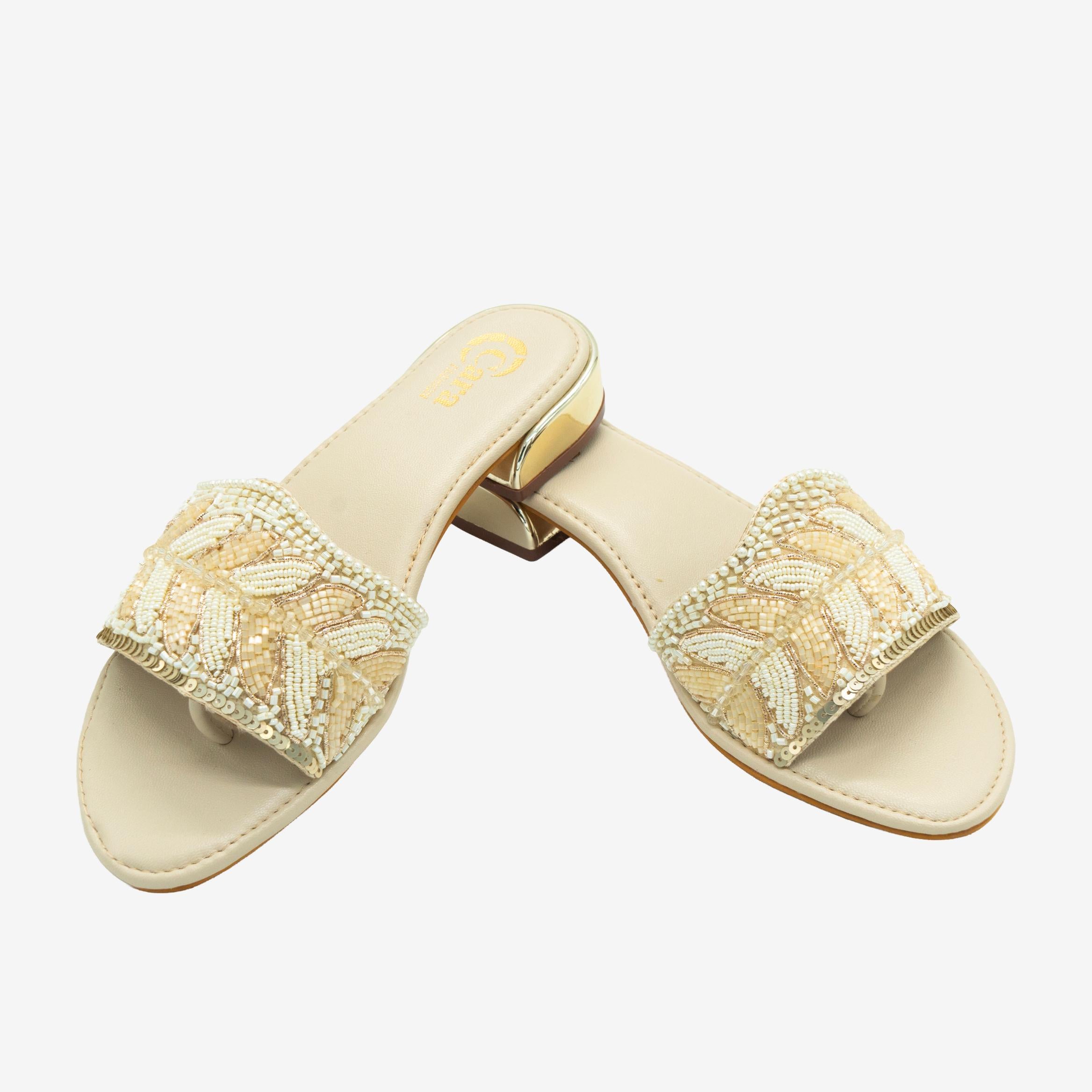 Cream Aura Footwear