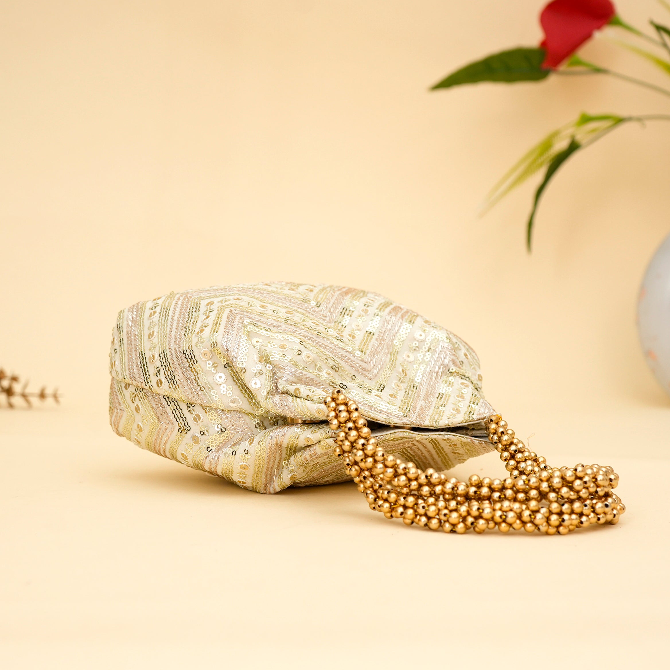 Ornate Bloom Potli