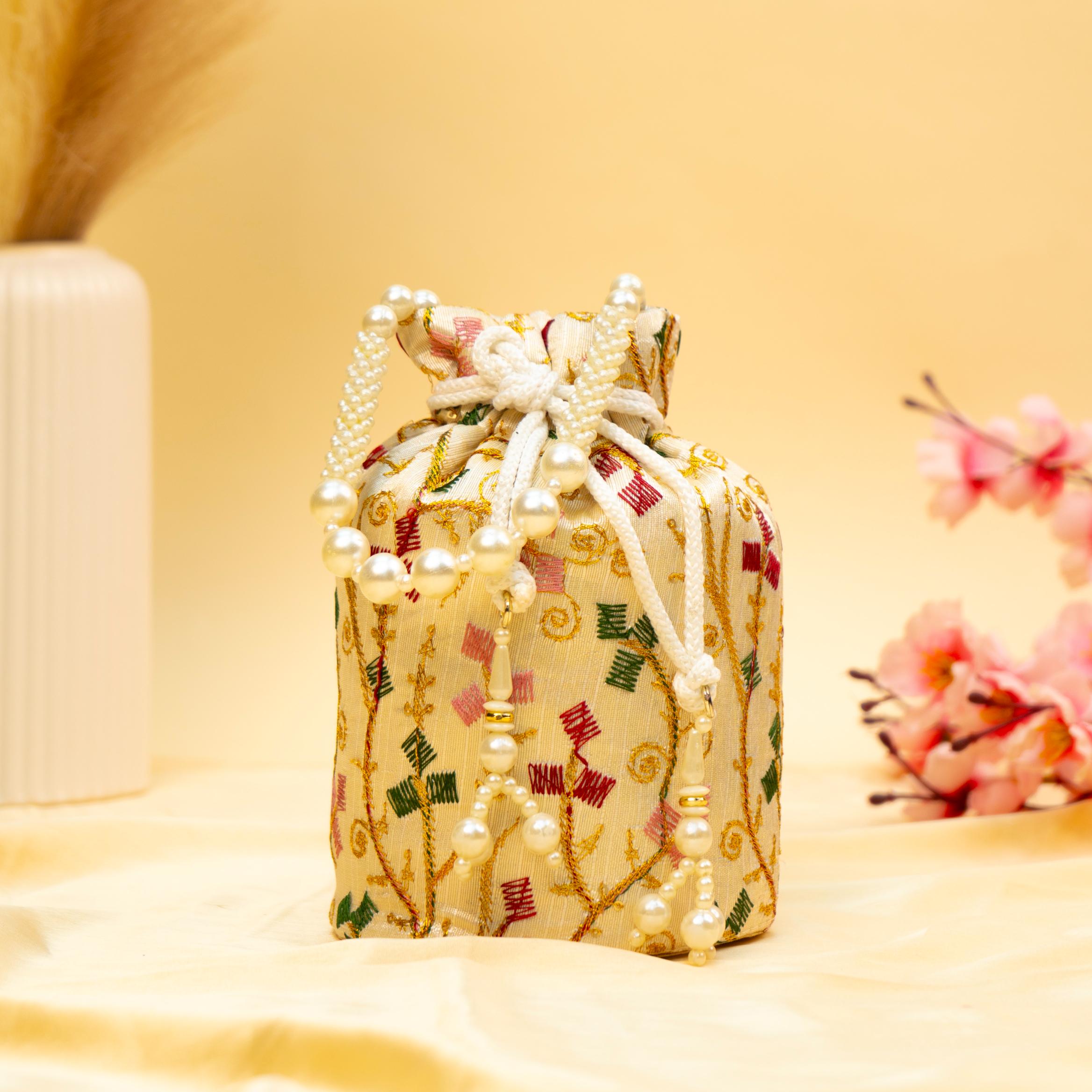 Classic Threadwork Potli