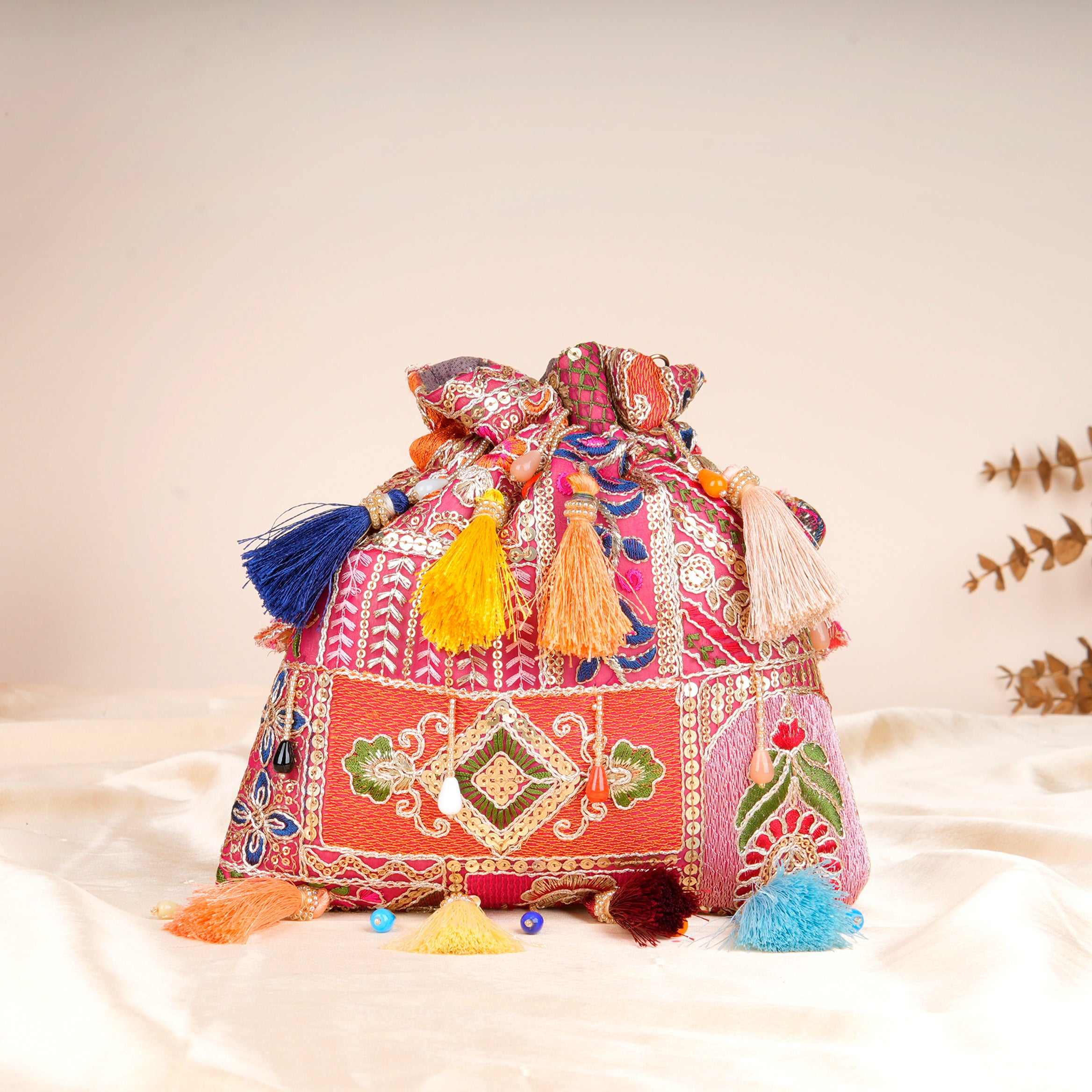 Phoolkari Charm Potli