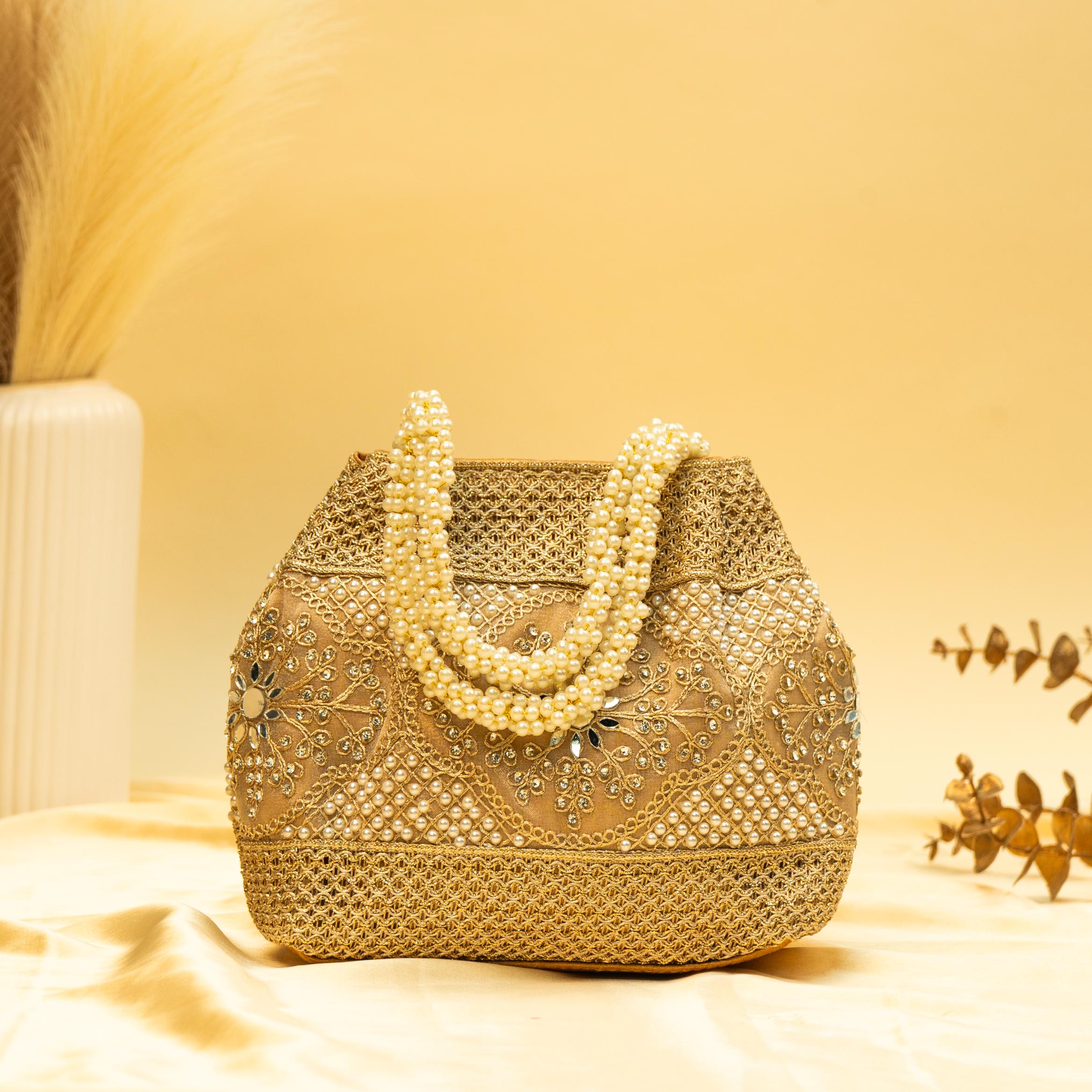 Timeless Embroidery Potli