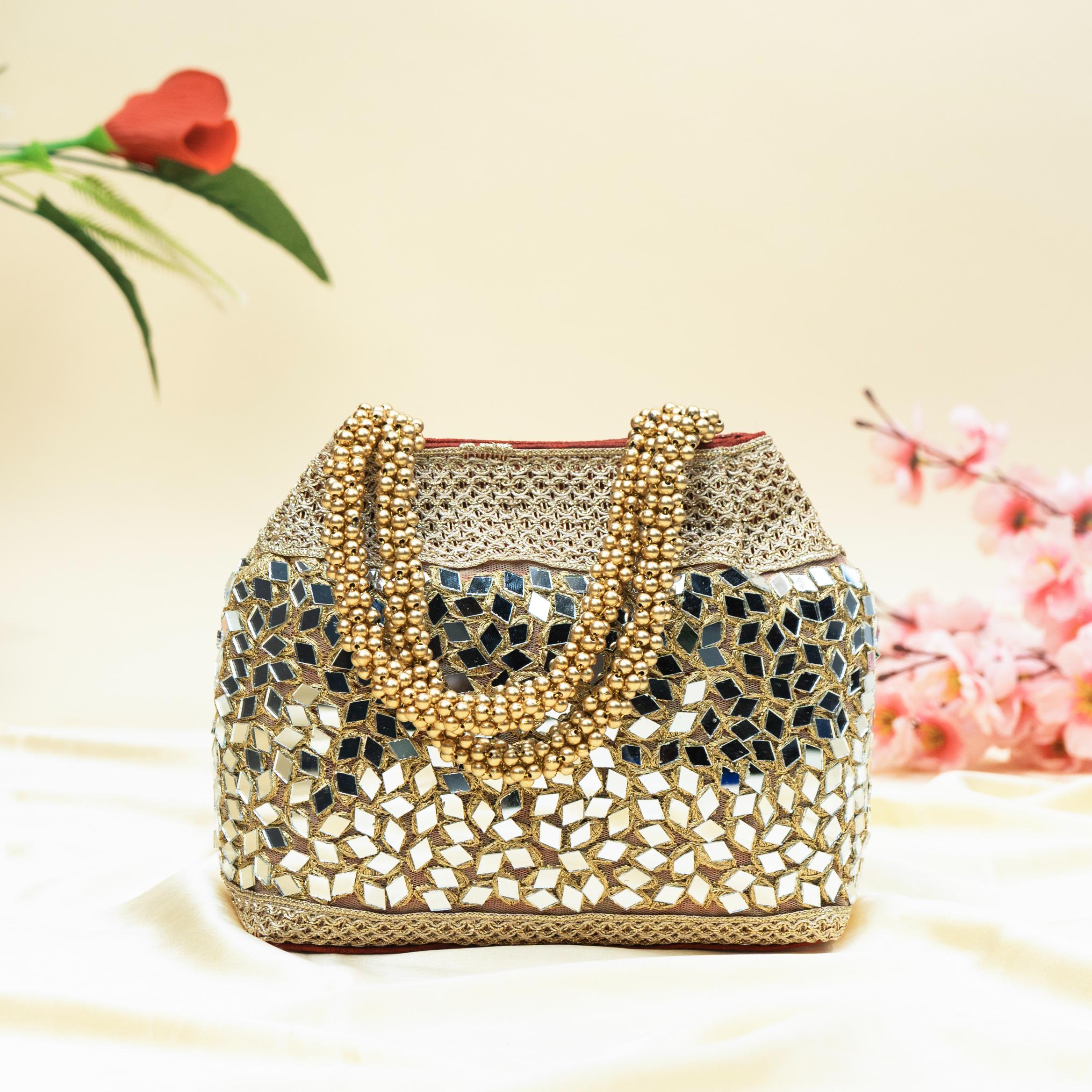 Twinkle Mirror Potli