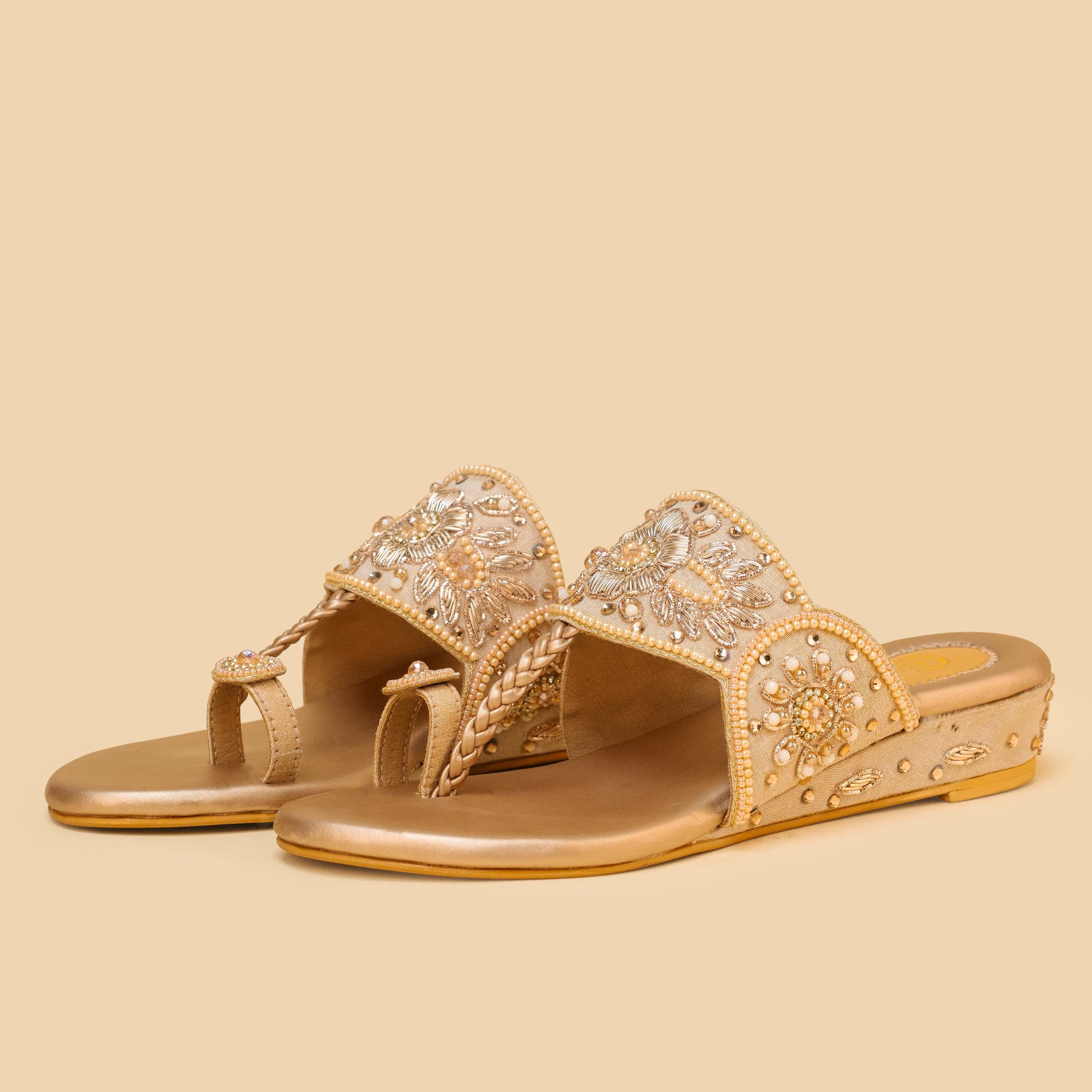 Phool Shimmer Flats