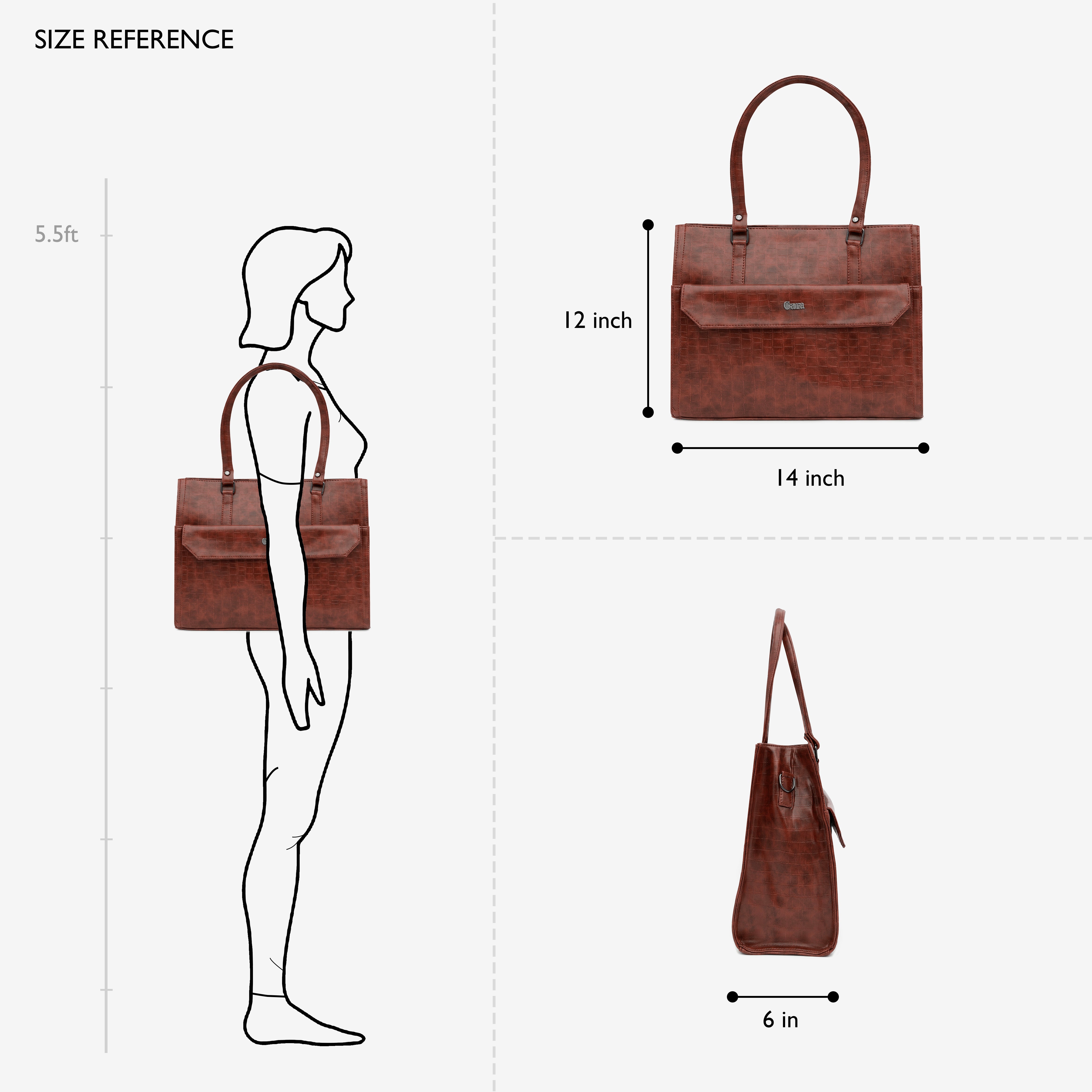 Maroon Urban Chic HANDBAG | CARA