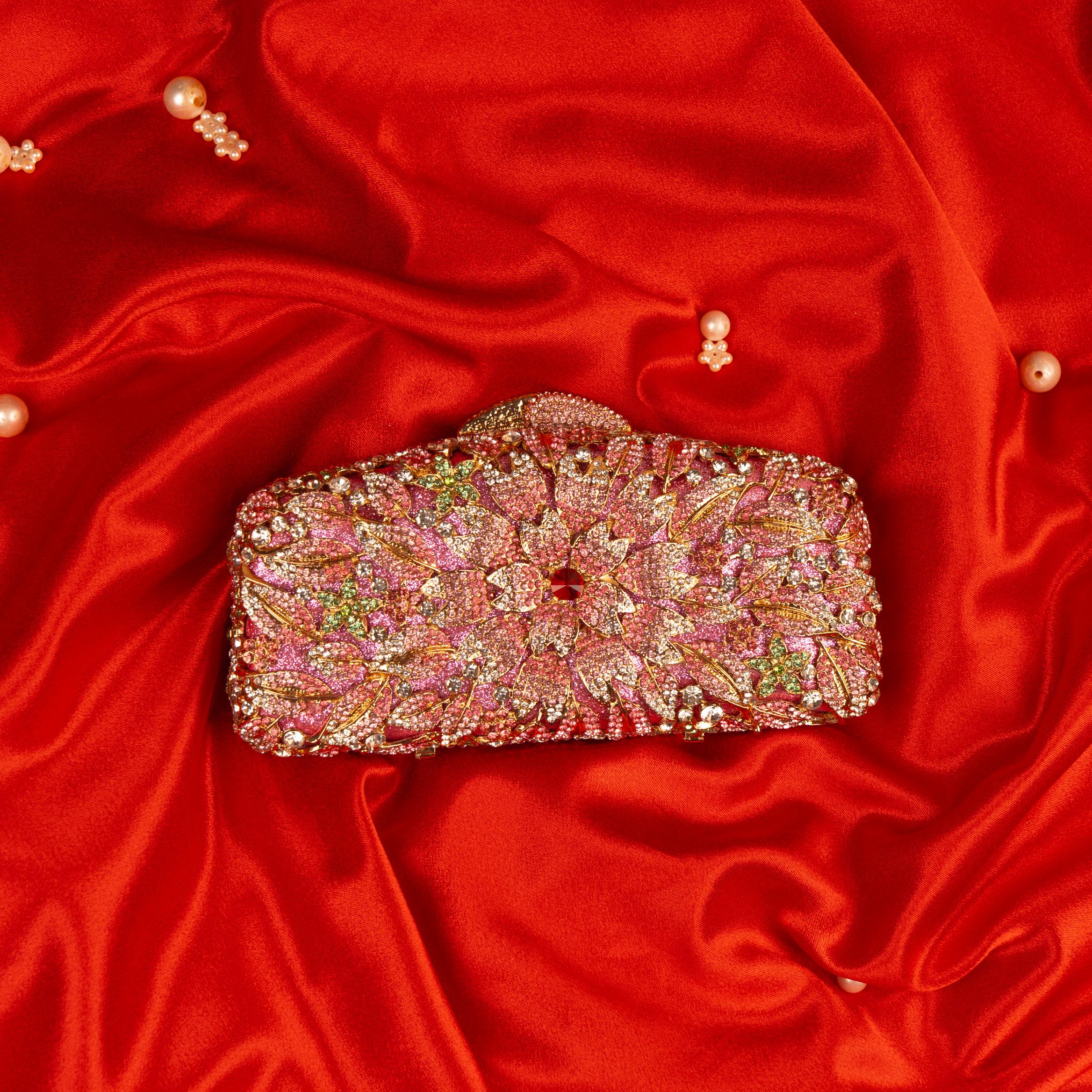 Beaming Blush Clutch